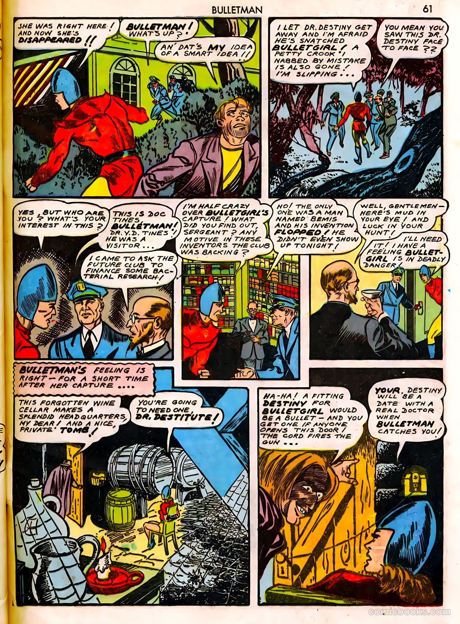 Bulletman #8 (1942) — page 61 of 68
