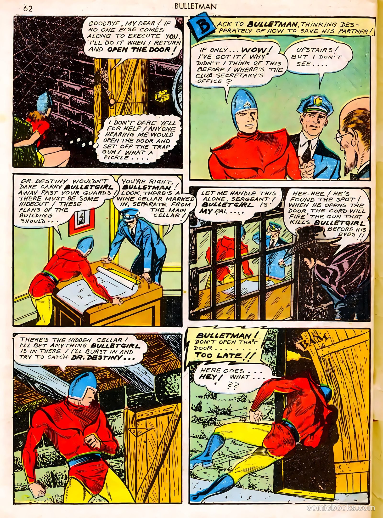 Bulletman #8 (1942) — page 62 of 68