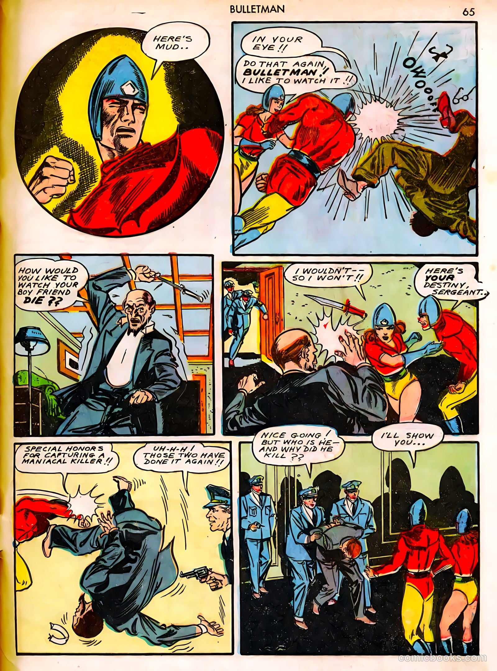 Bulletman #8 (1942) — page 65 of 68