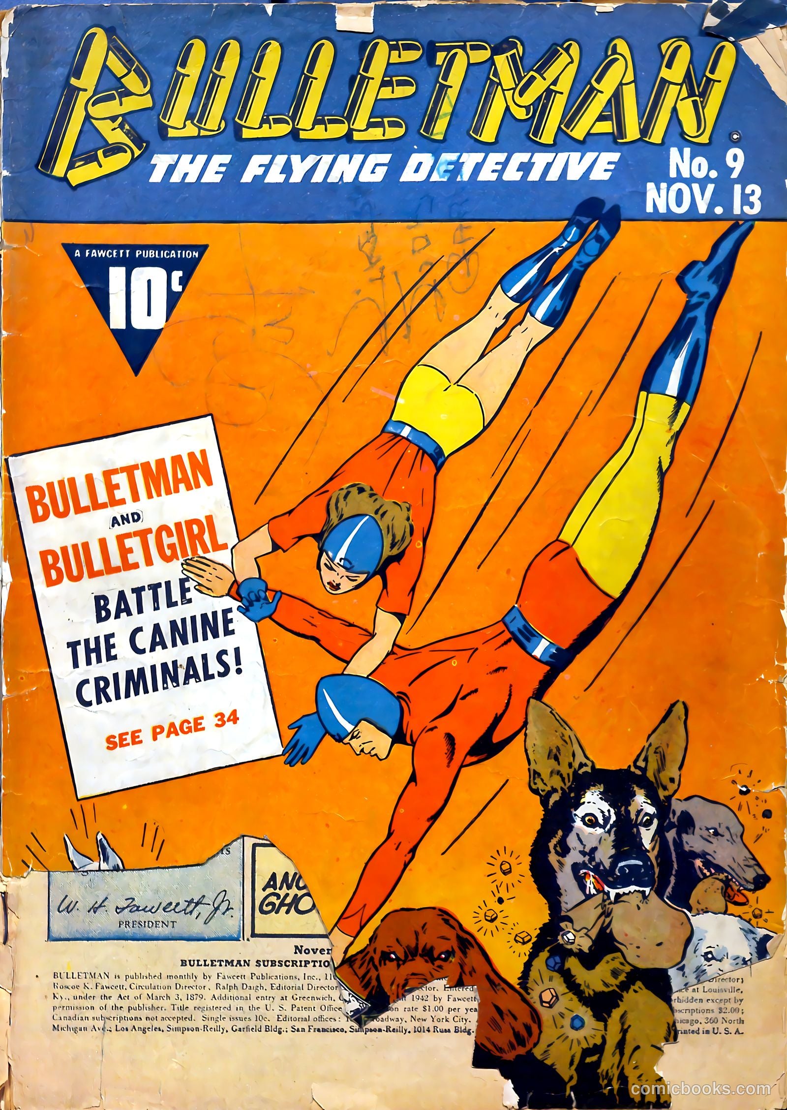 Bulletman #9 (1942) — page 2 of 69