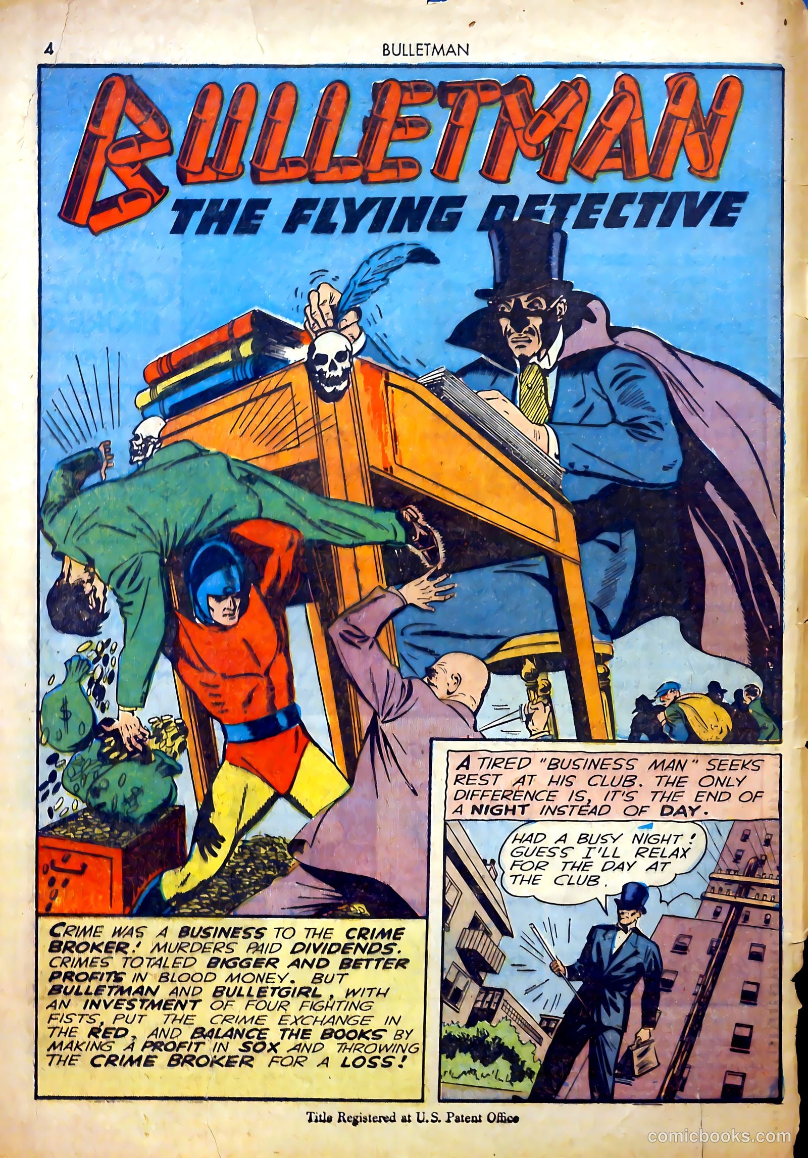 Bulletman #9 (1942) — page 5 of 69