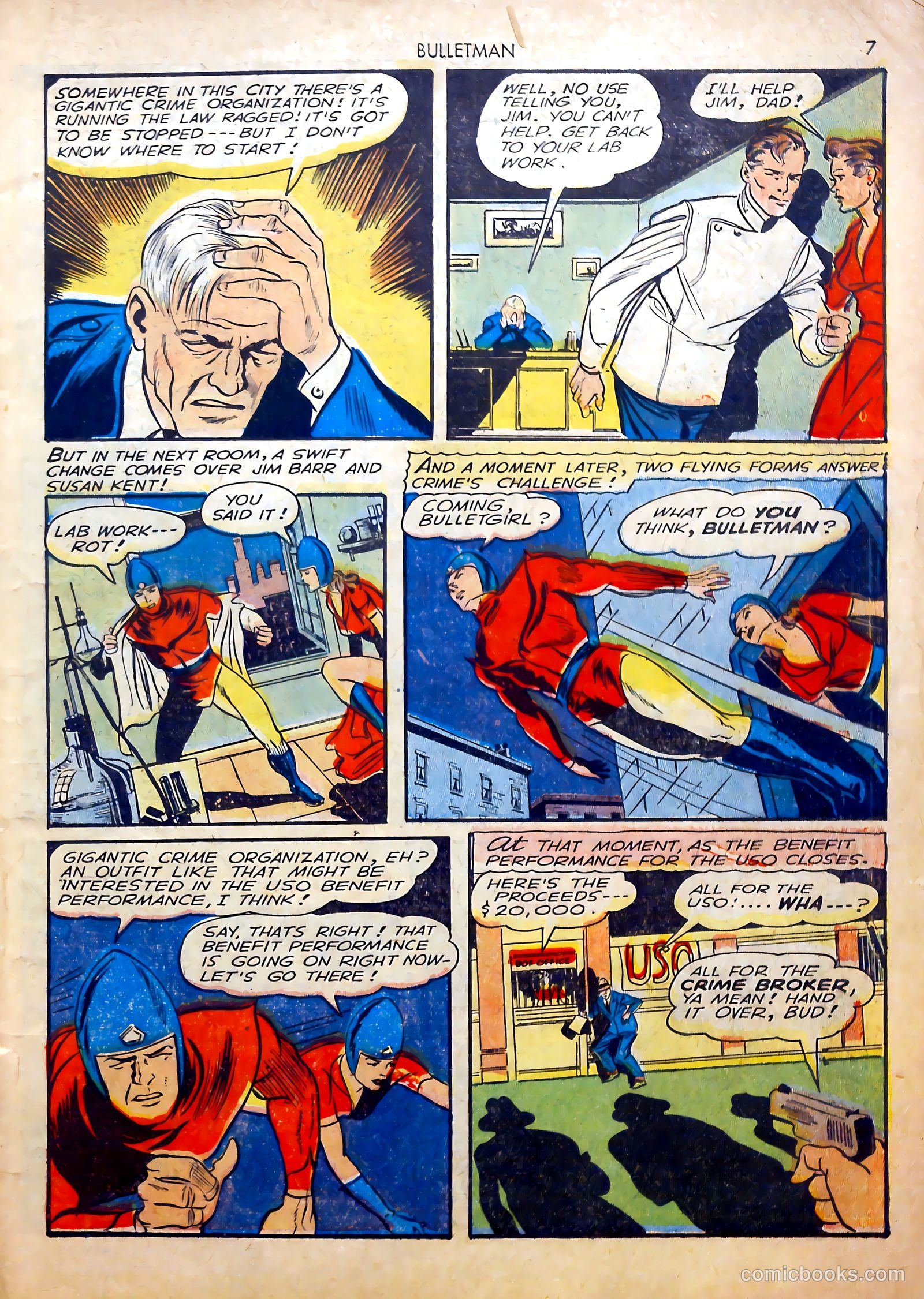 Bulletman #9 (1942) — page 8 of 69