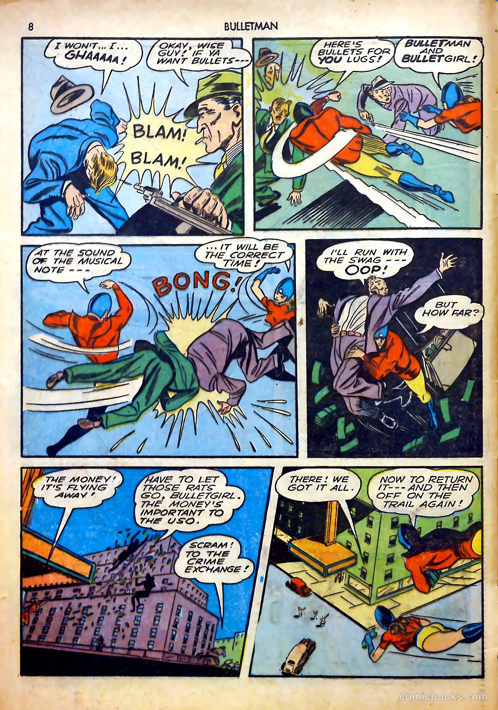 Bulletman #9 (1942) — page 9 of 69