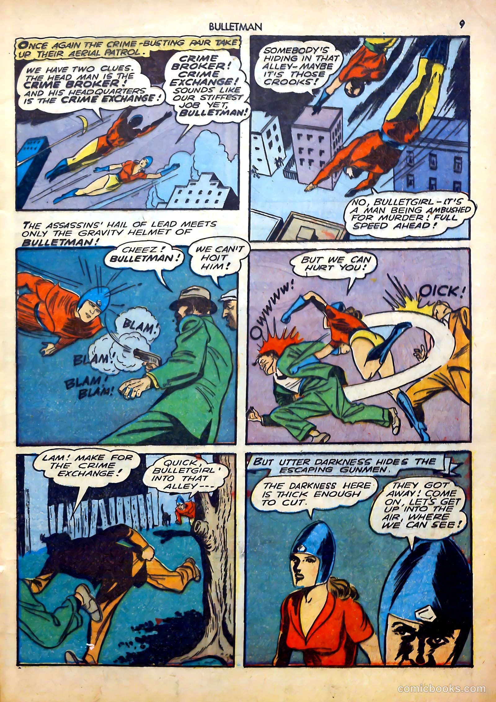 Bulletman #9 (1942) — page 10 of 69