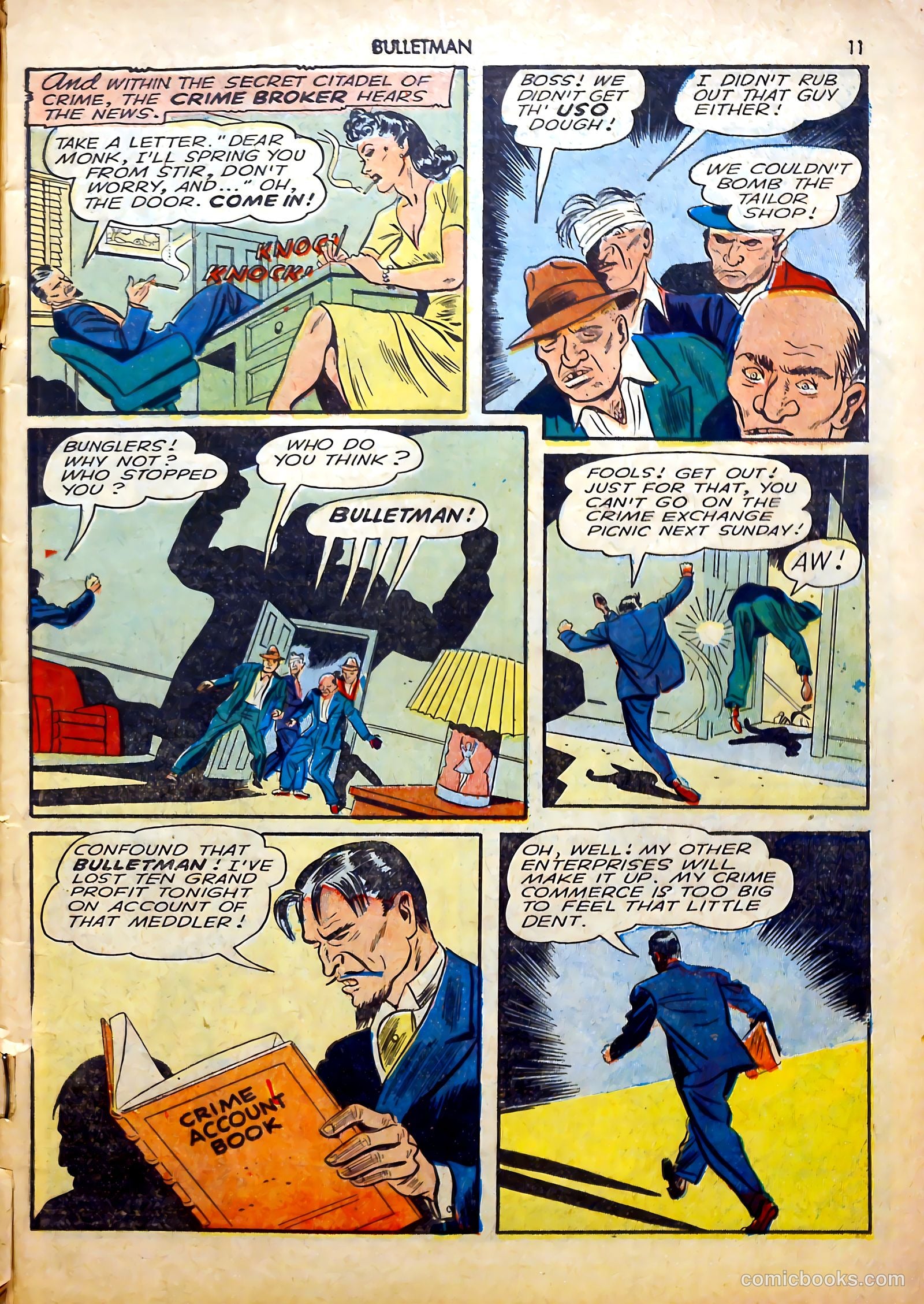 Bulletman #9 (1942) — page 12 of 69