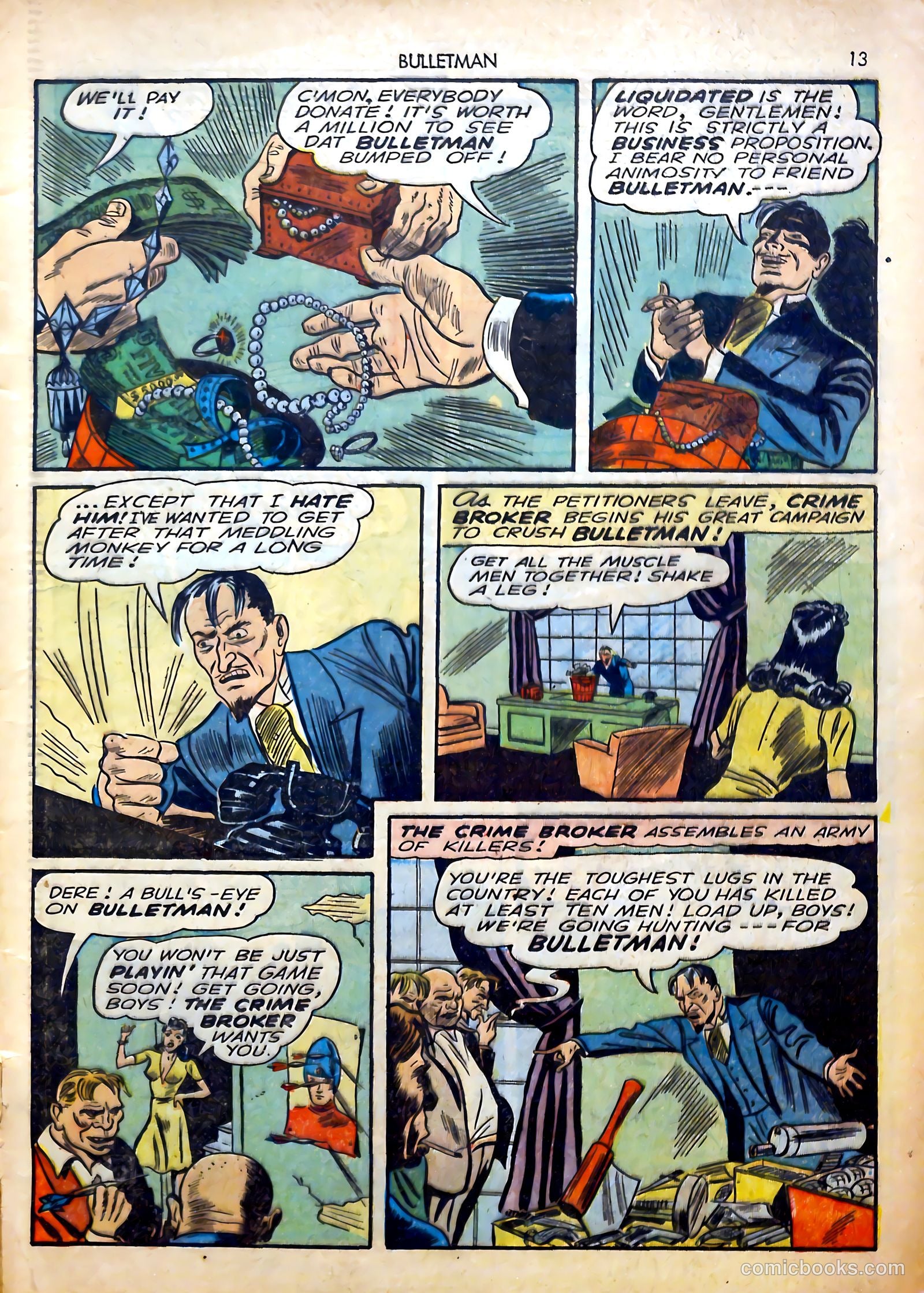 Bulletman #9 (1942) — page 14 of 69