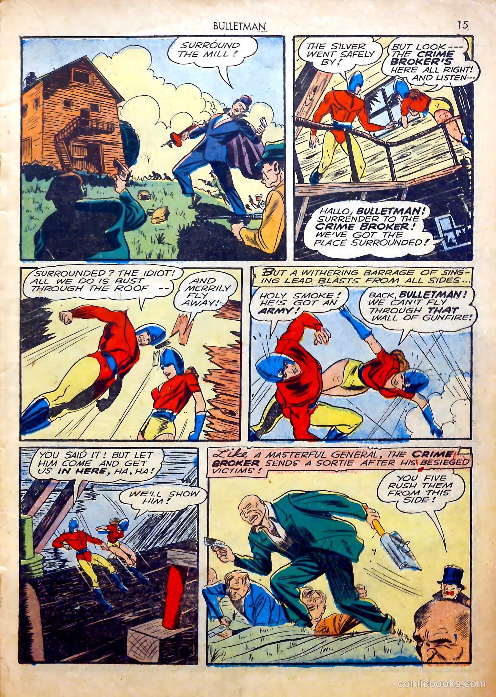 Bulletman #9 (1942) — page 16 of 69
