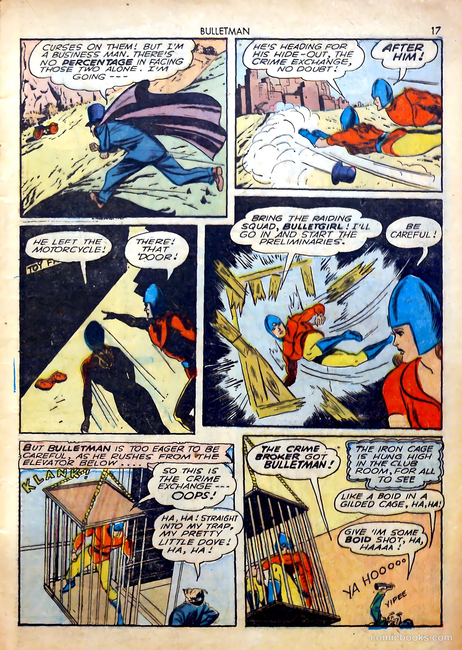 Bulletman #9 (1942) — page 18 of 69