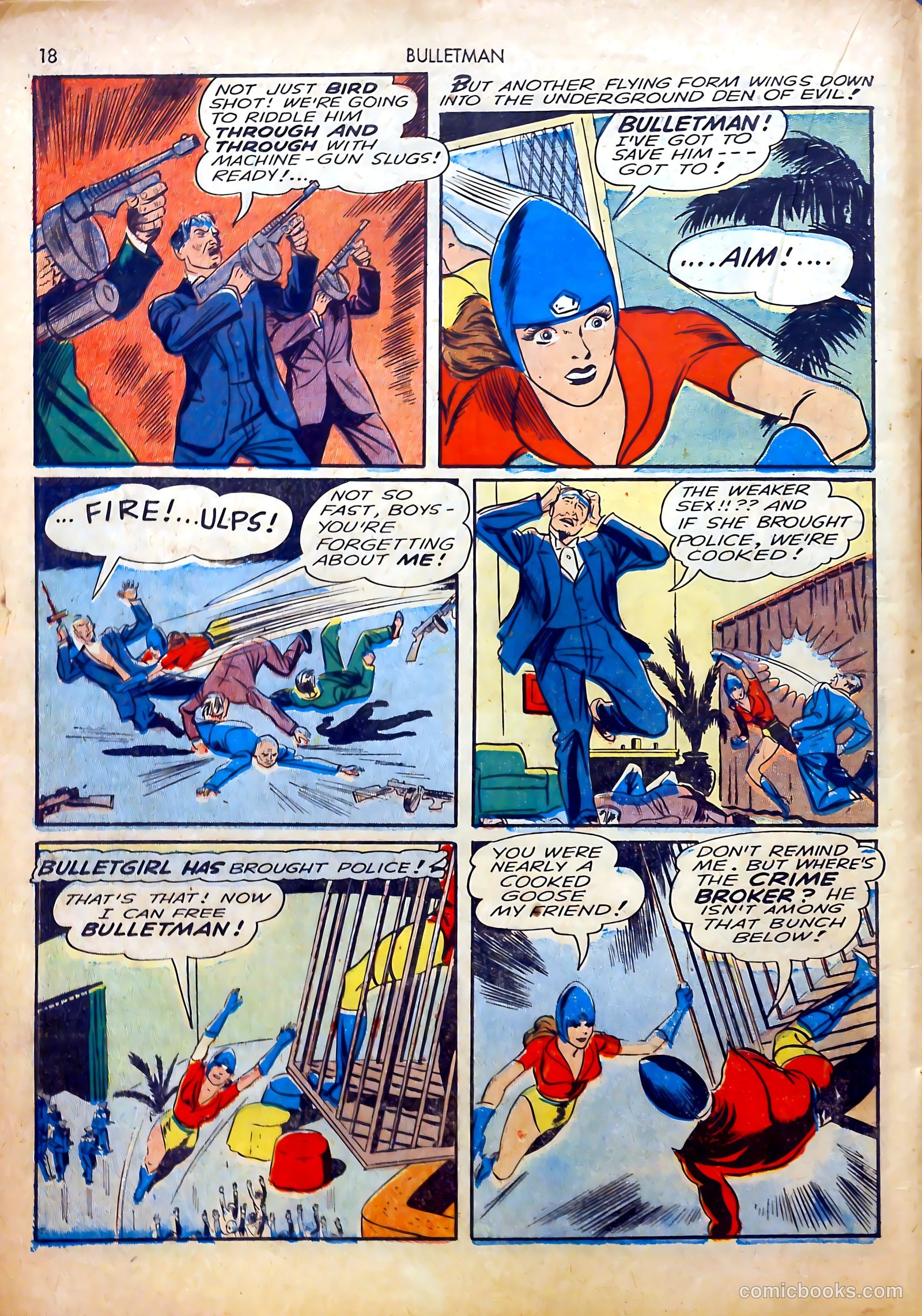 Bulletman #9 (1942) — page 19 of 69