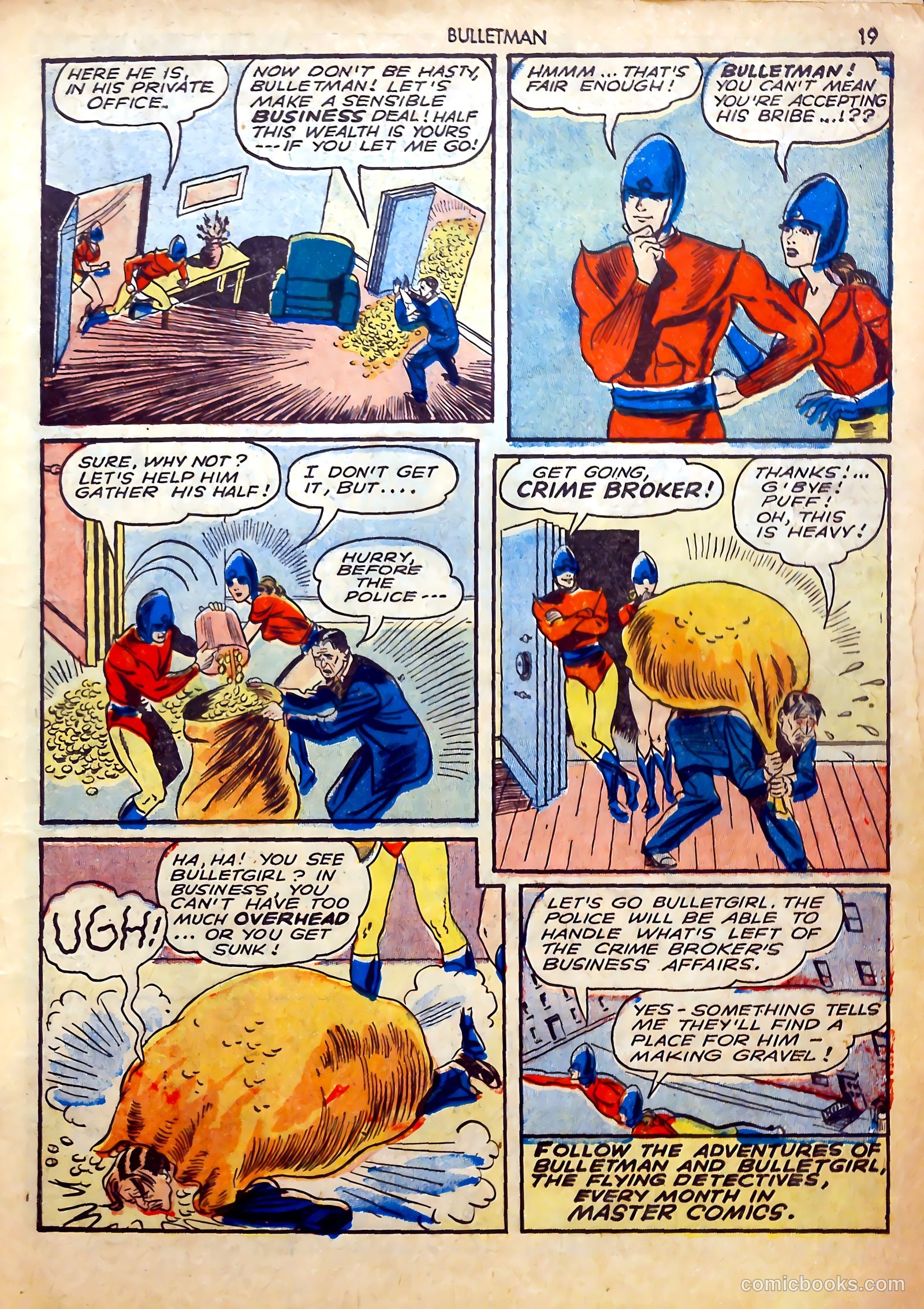 Bulletman #9 (1942) — page 20 of 69