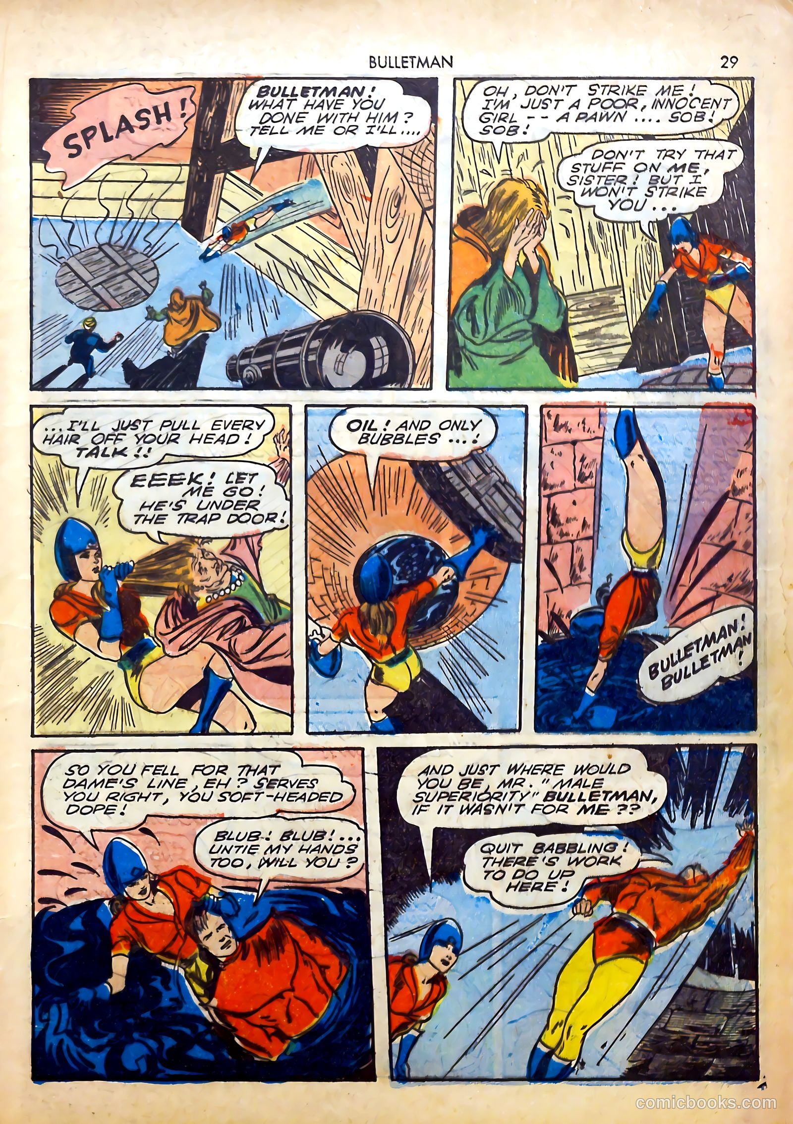 Bulletman #9 (1942) — page 30 of 69