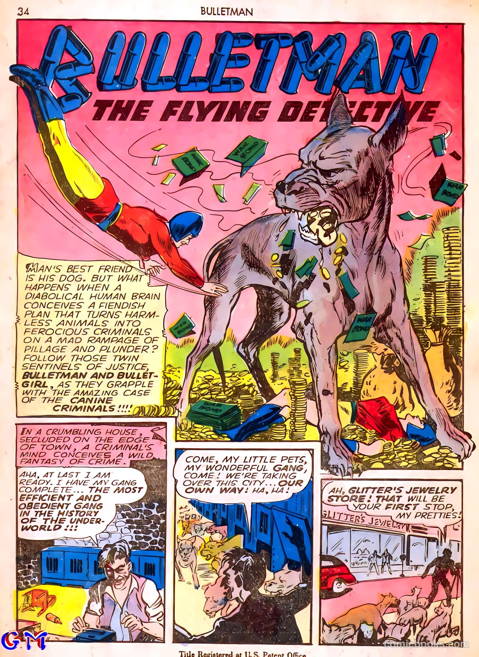 Bulletman #9 (1942) — page 35 of 69