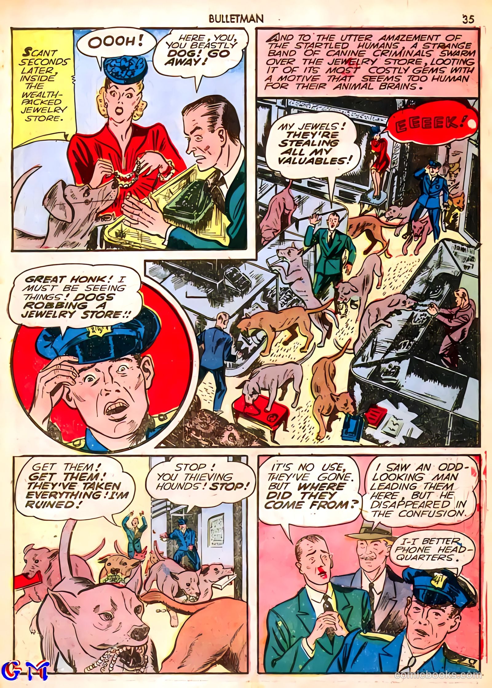 Bulletman #9 (1942) — page 36 of 69