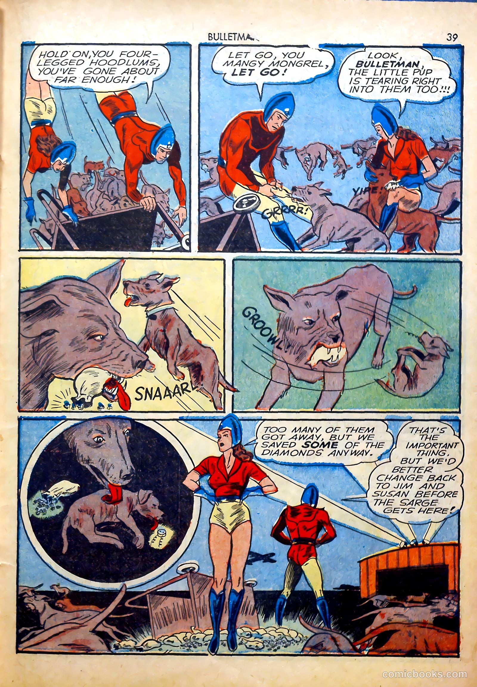 Bulletman #9 (1942) — page 40 of 69