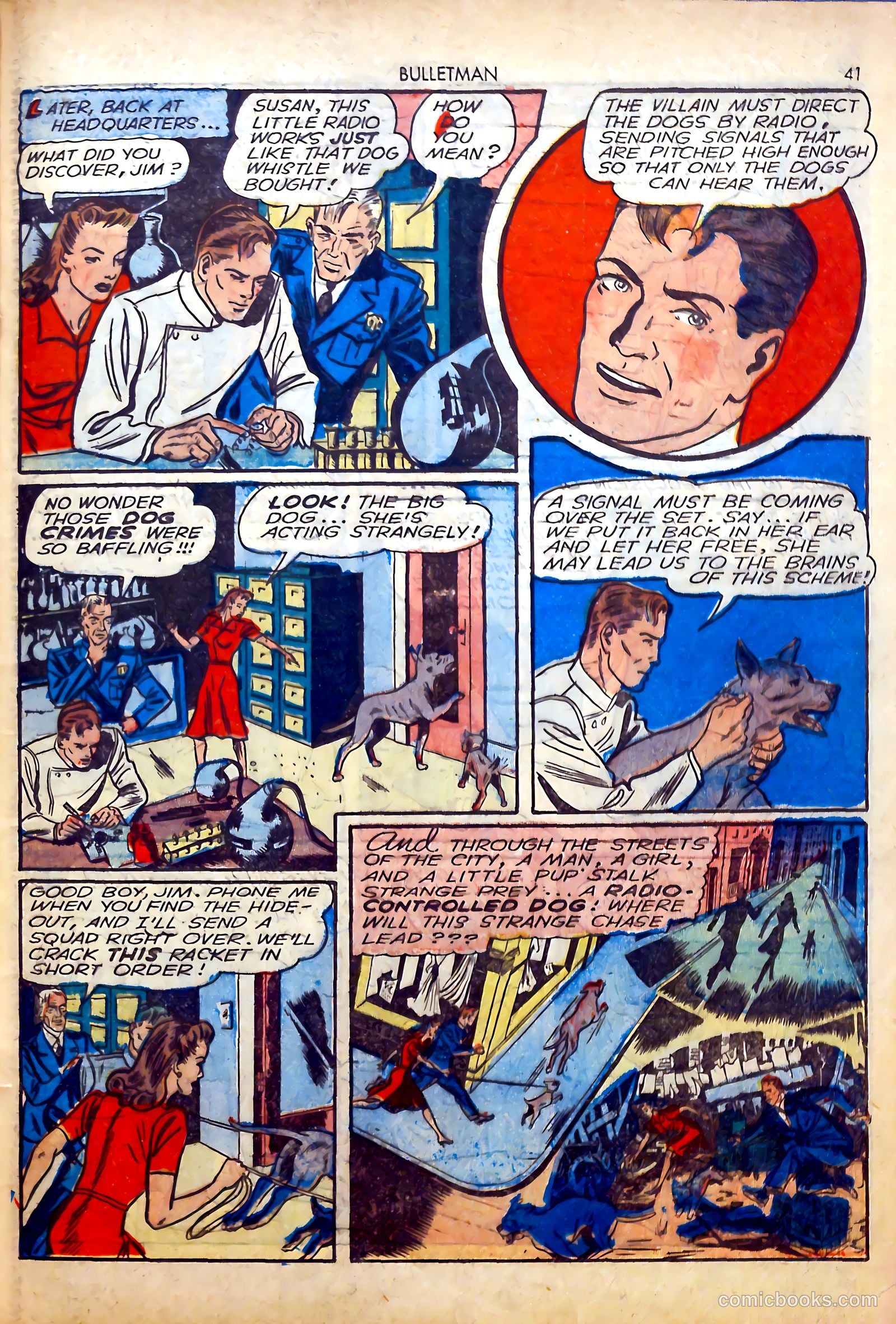 Bulletman #9 (1942) — page 42 of 69