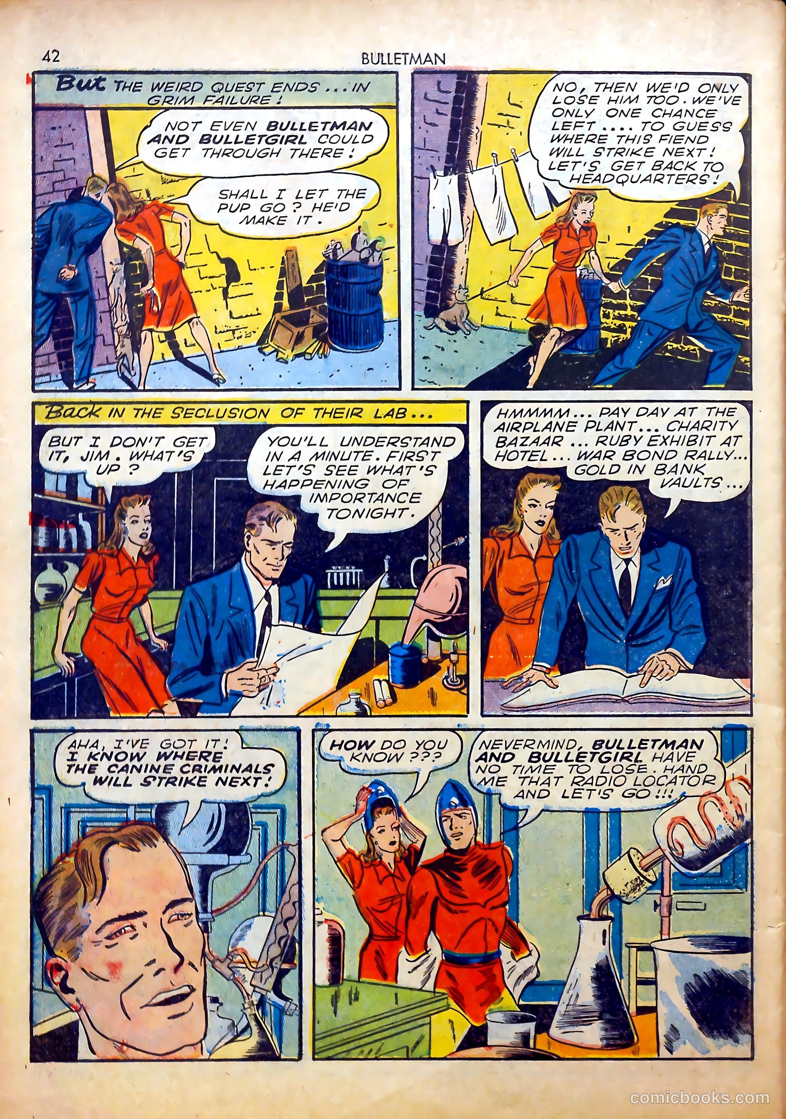 Bulletman #9 (1942) — page 43 of 69