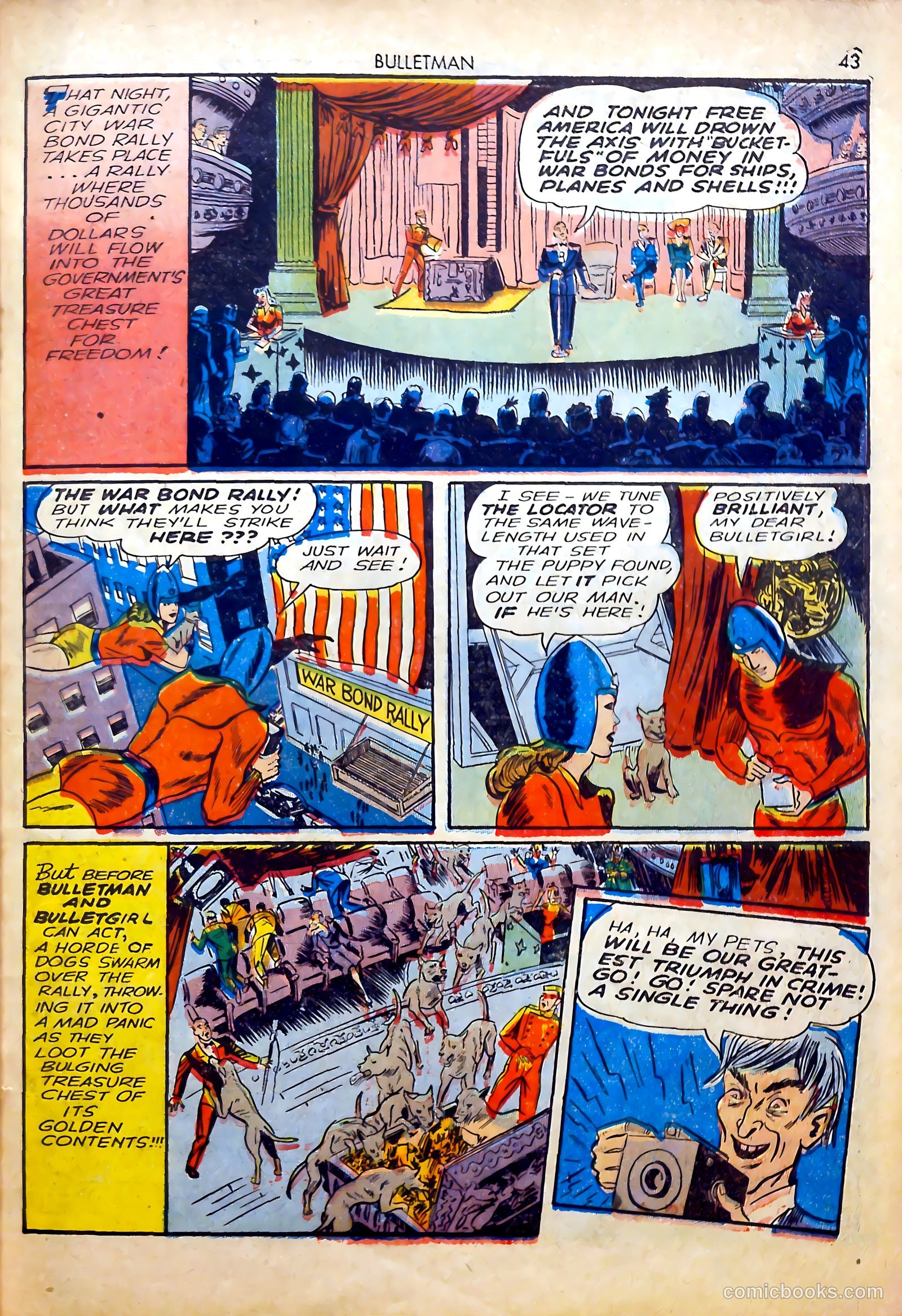 Bulletman #9 (1942) — page 44 of 69