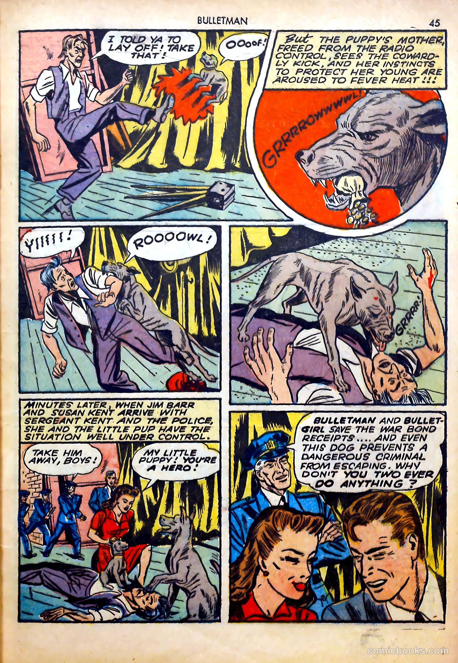 Bulletman #9 (1942) — page 46 of 69