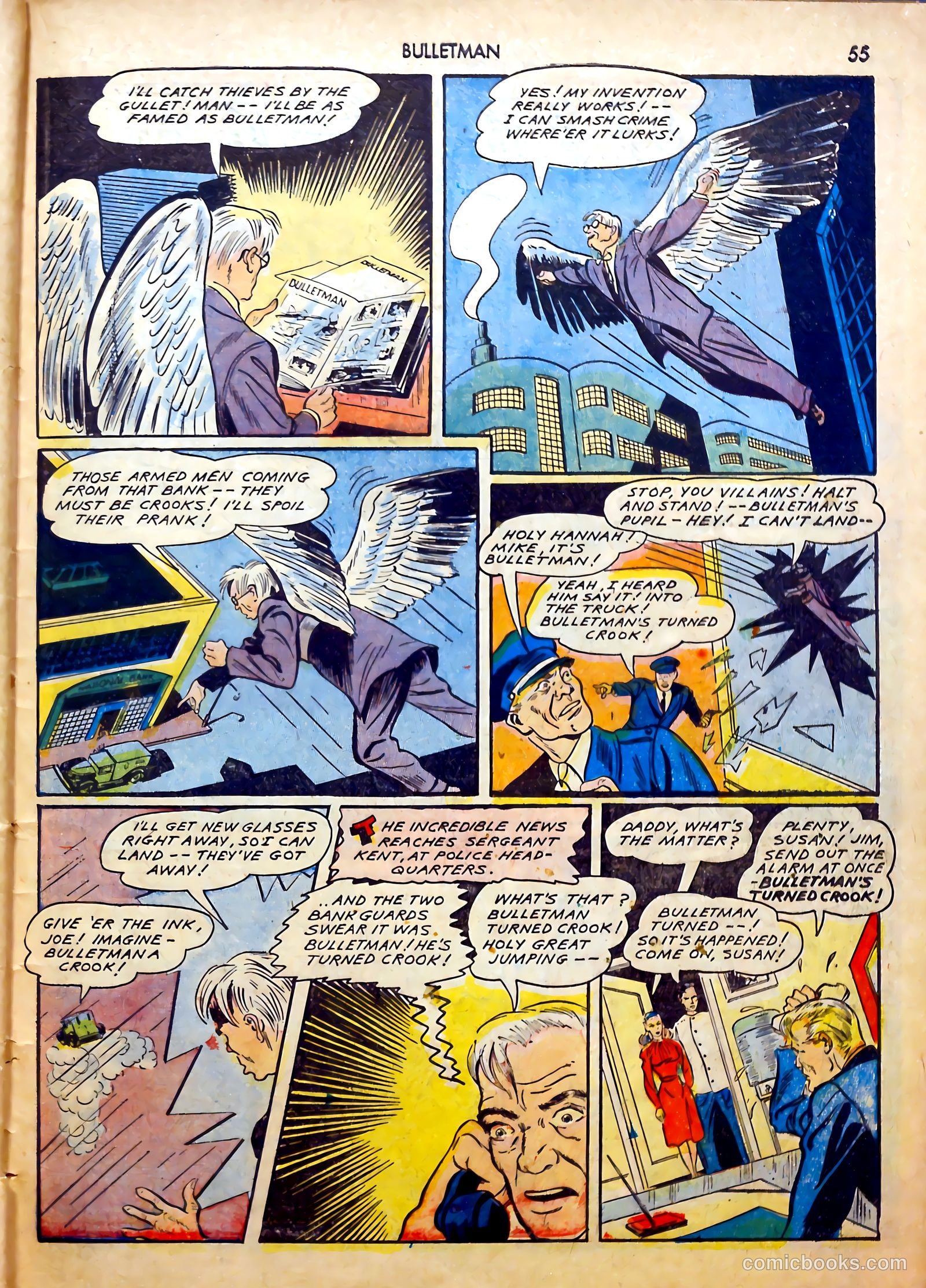 Bulletman #9 (1942) — page 56 of 69