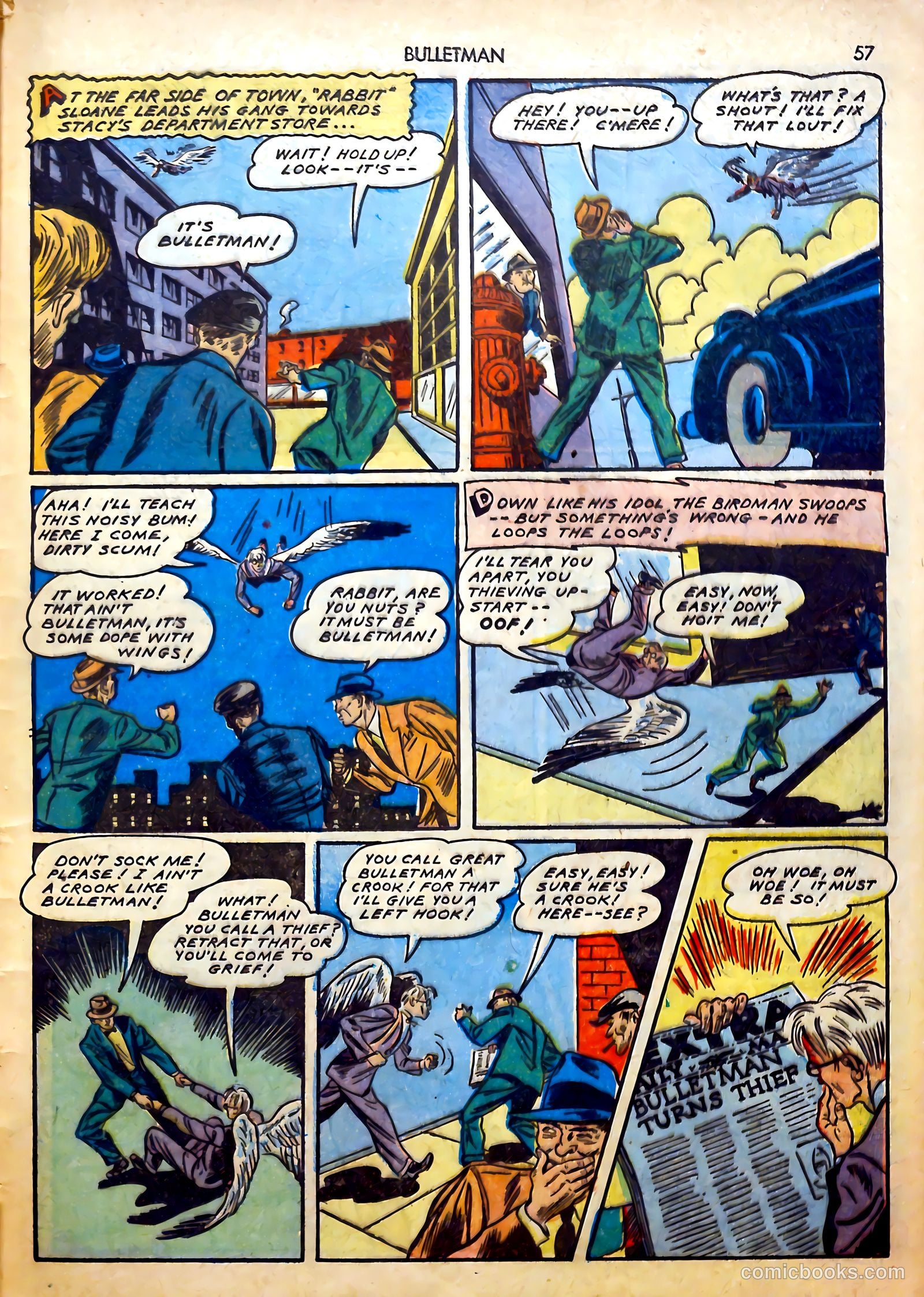 Bulletman #9 (1942) — page 58 of 69