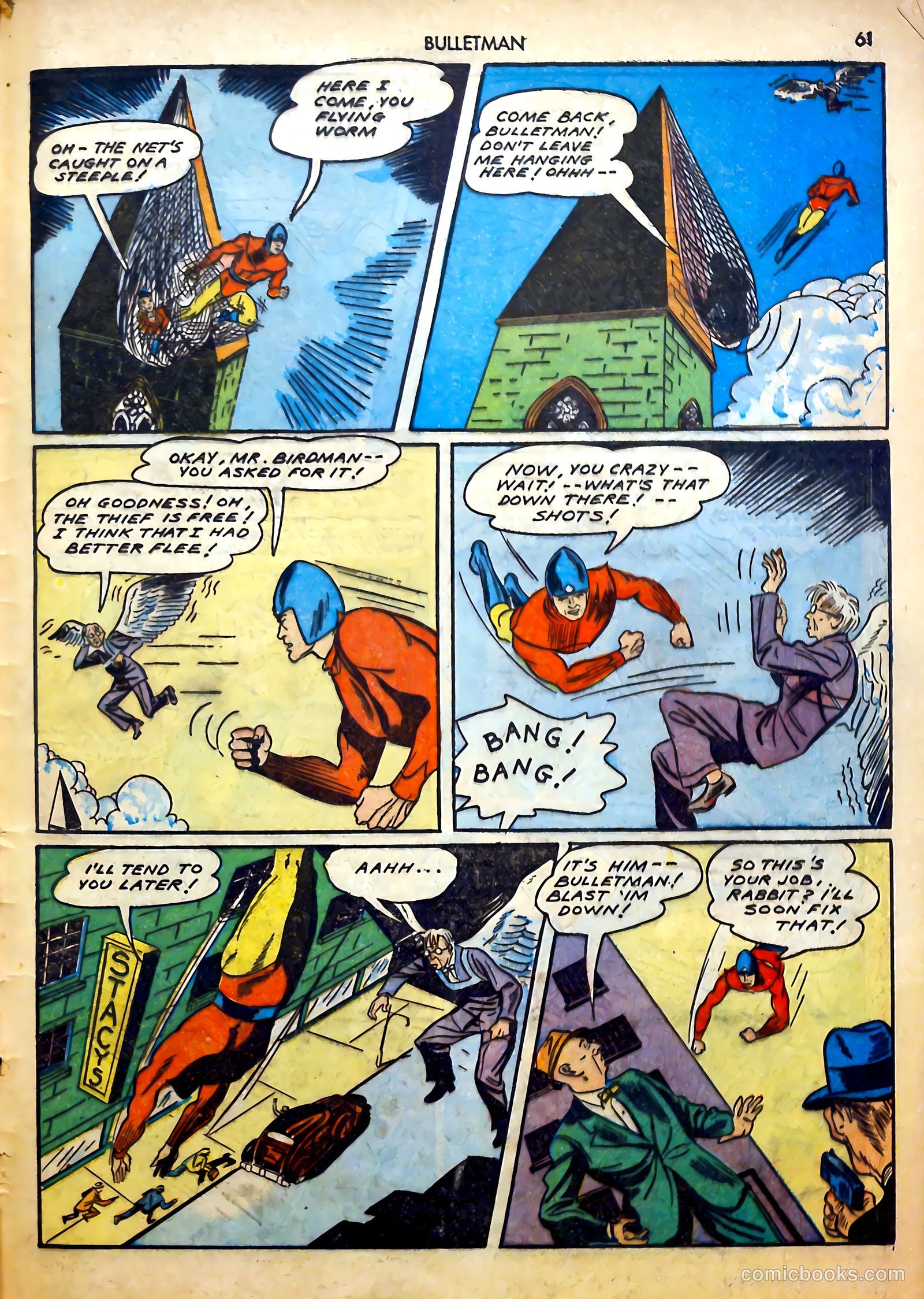 Bulletman #9 (1942) — page 62 of 69