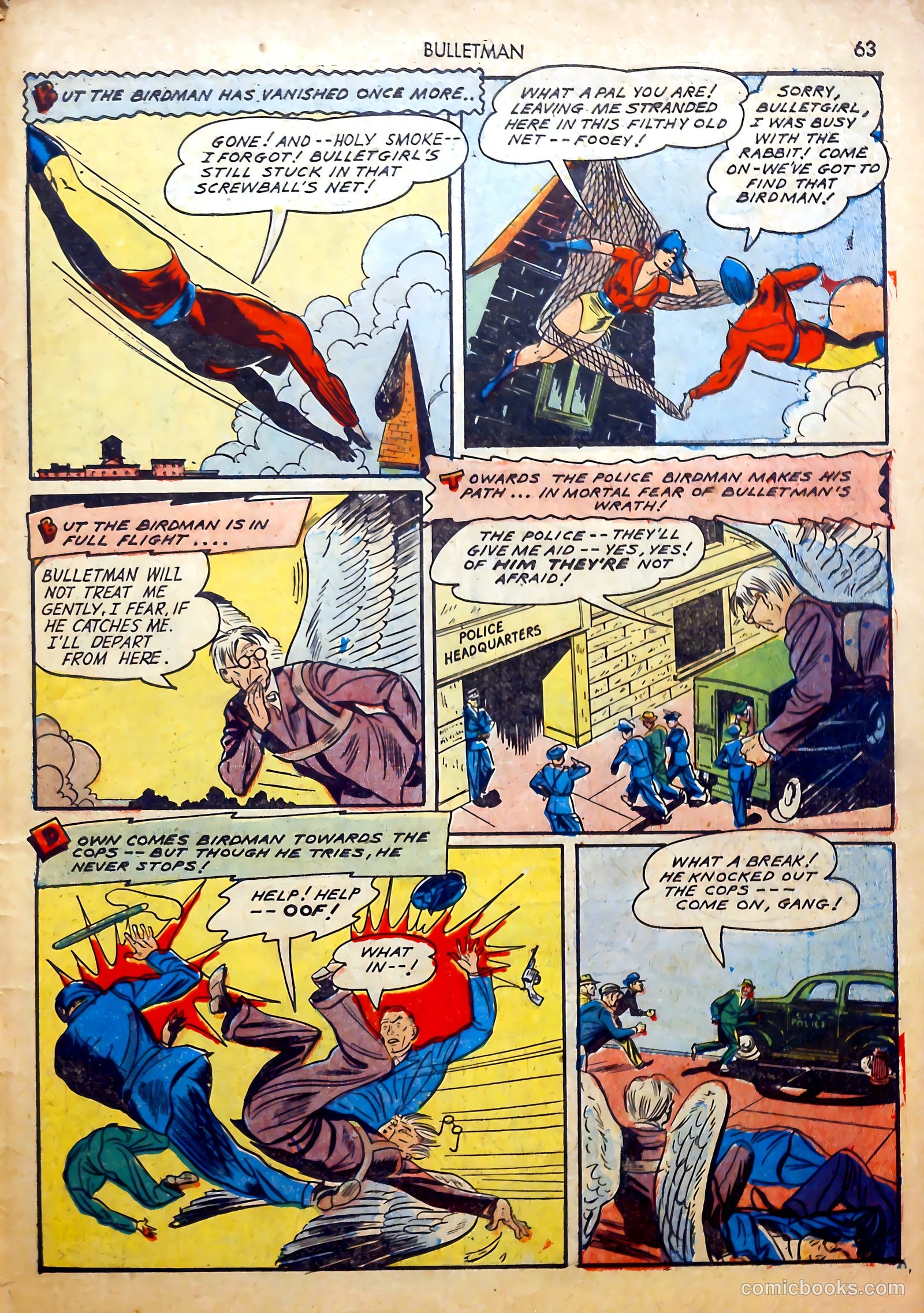 Bulletman #9 (1942) — page 64 of 69