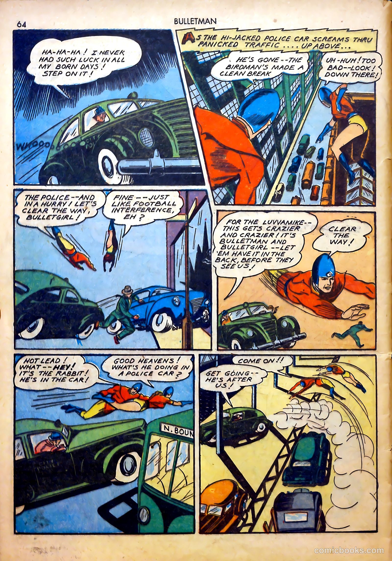 Bulletman #9 (1942) — page 65 of 69
