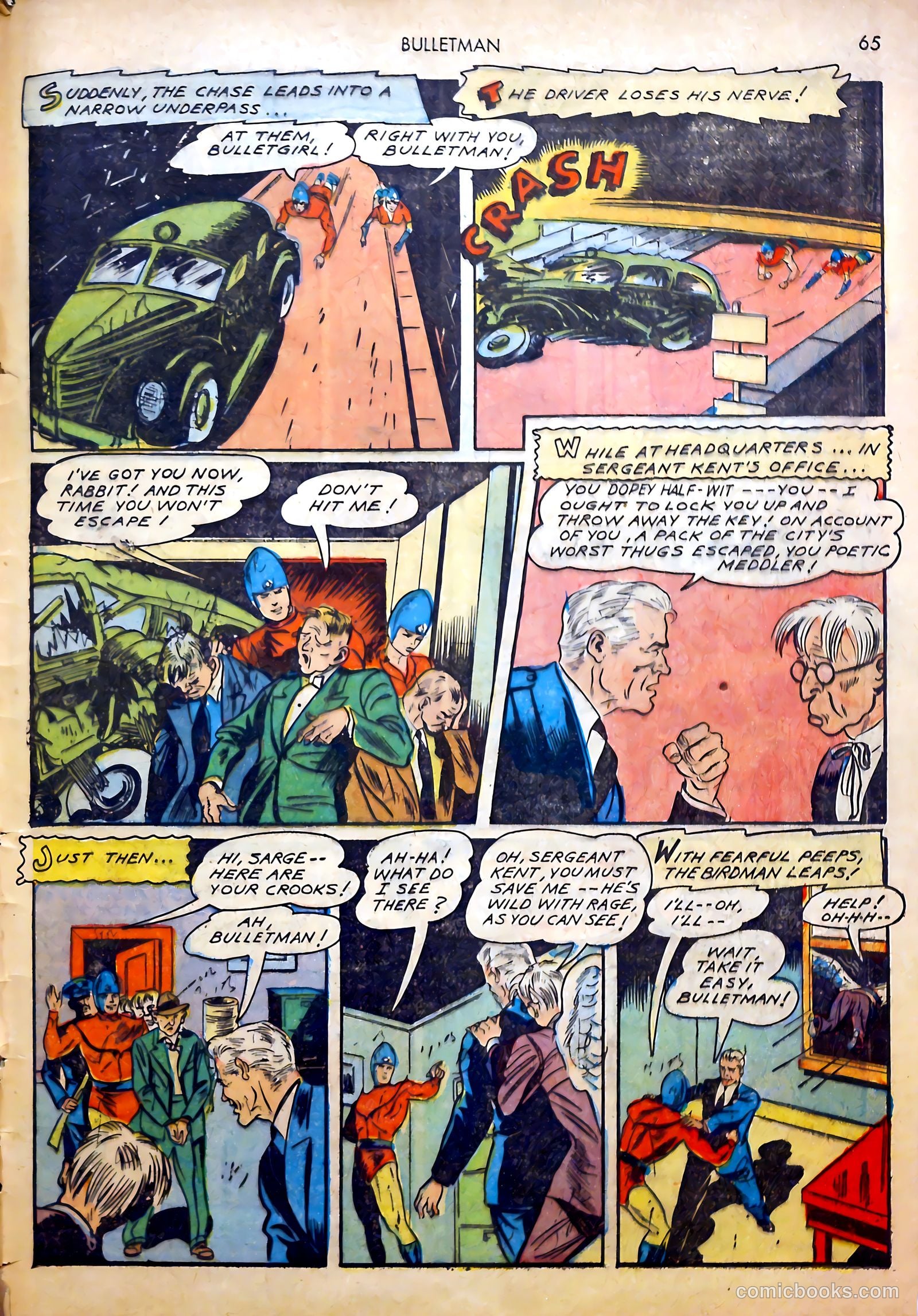 Bulletman #9 (1942) — page 66 of 69
