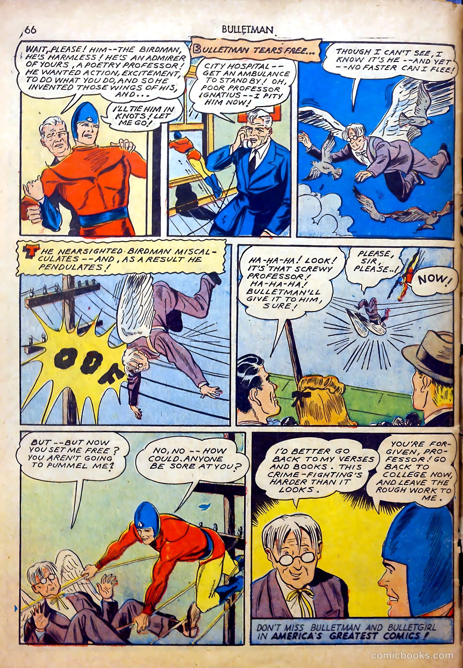 Bulletman #9 (1942) — page 67 of 69
