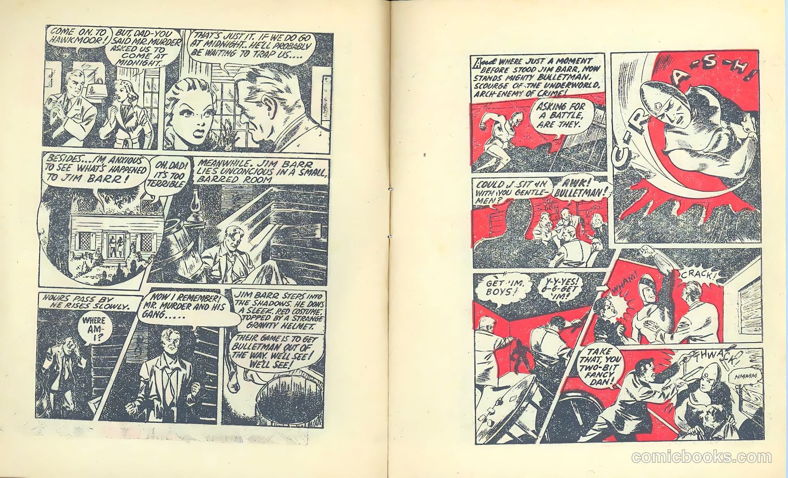 Bulletman [Mighty Midget Comic] #11 (1942) — page 4 of 18