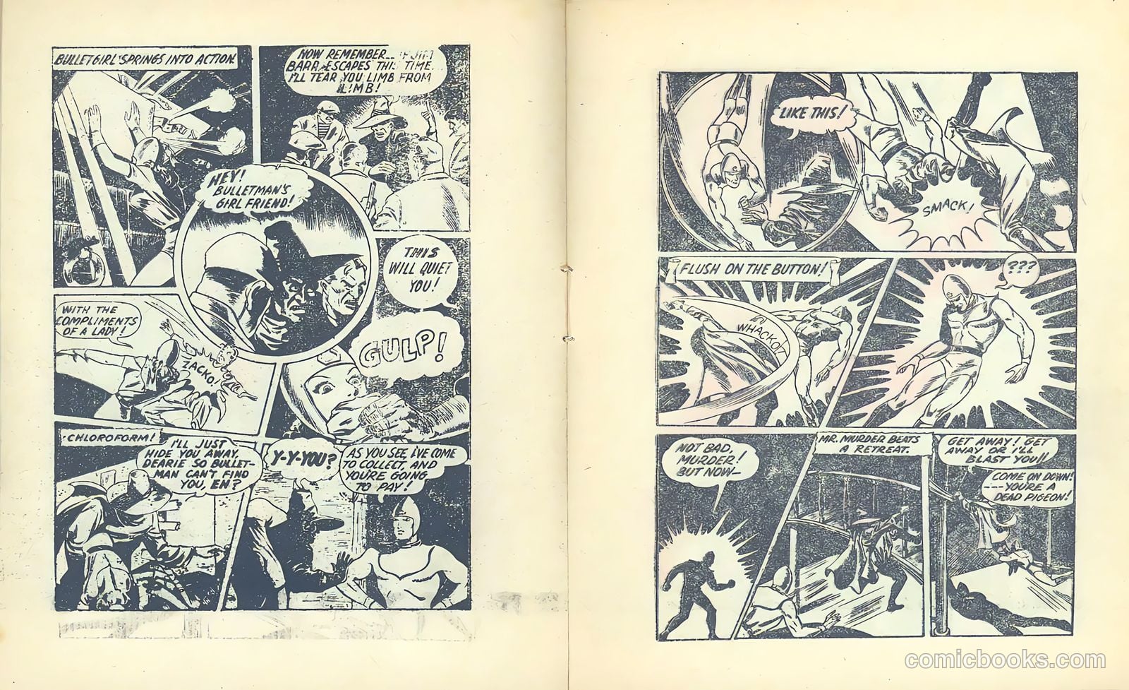 Bulletman [Mighty Midget Comic] #11 (1942) — page 7 of 18