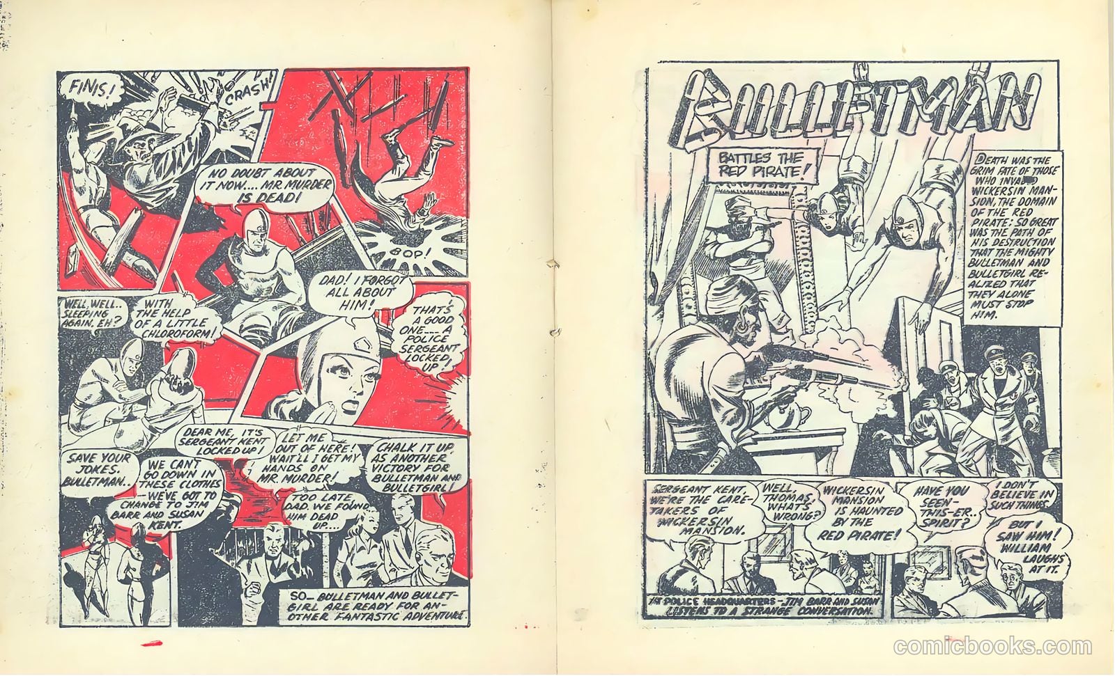 Bulletman [Mighty Midget Comic] #11 (1942) — page 8 of 18