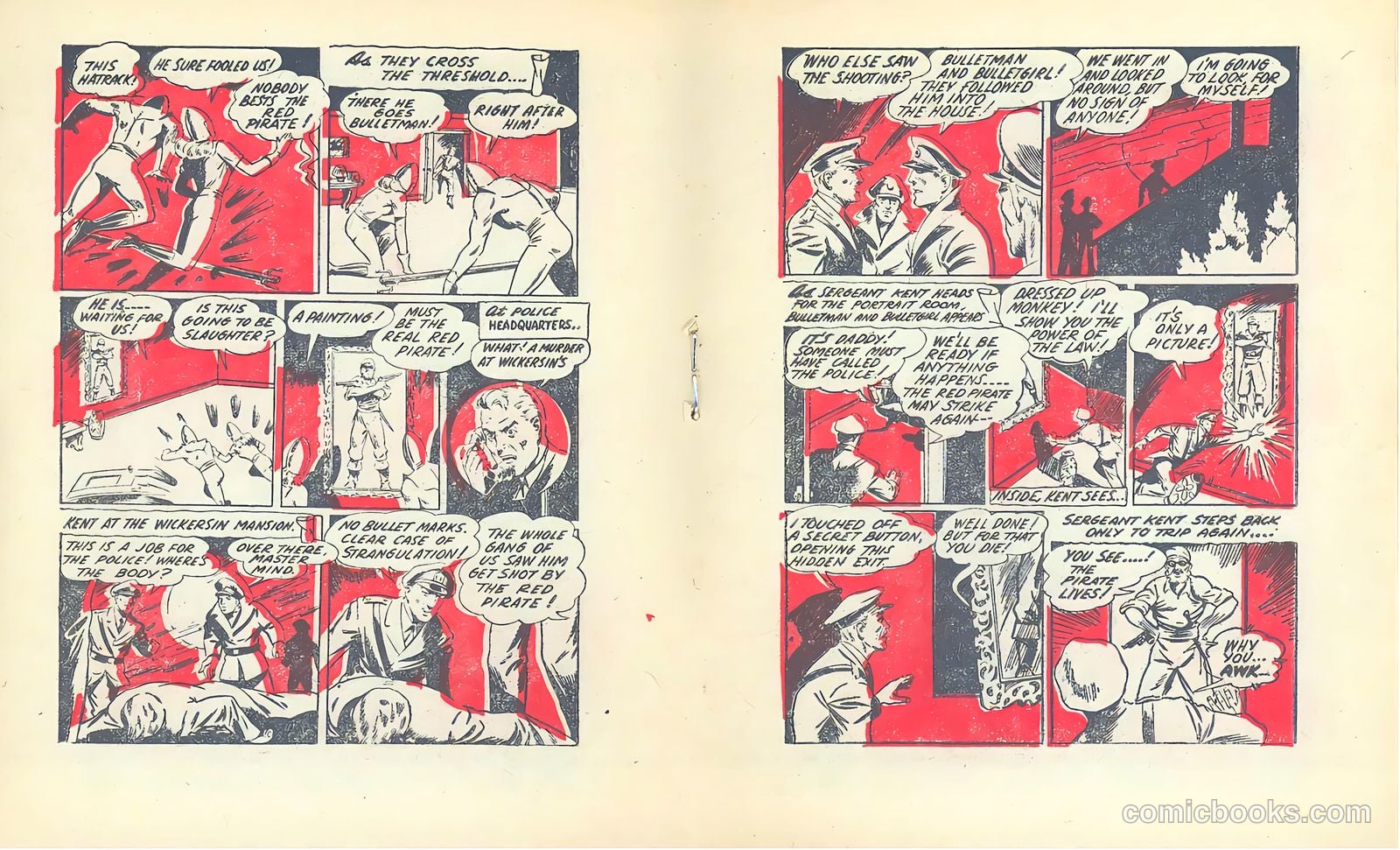 Bulletman [Mighty Midget Comic] #11 (1942) — page 10 of 18