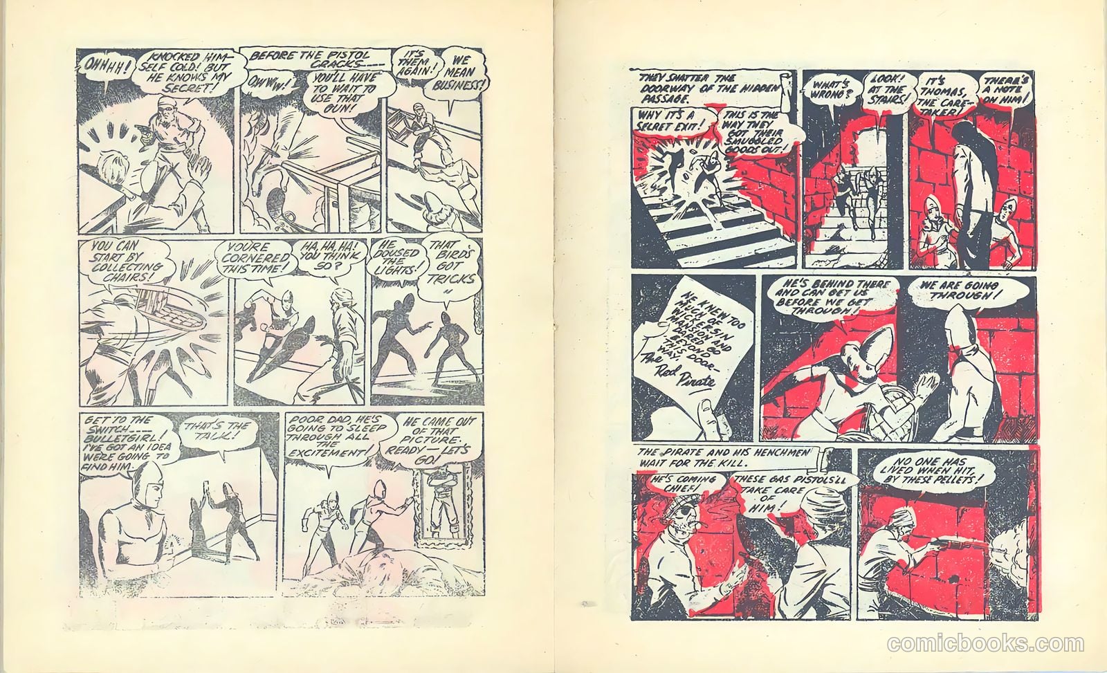 Bulletman [Mighty Midget Comic] #11 (1942) — page 11 of 18