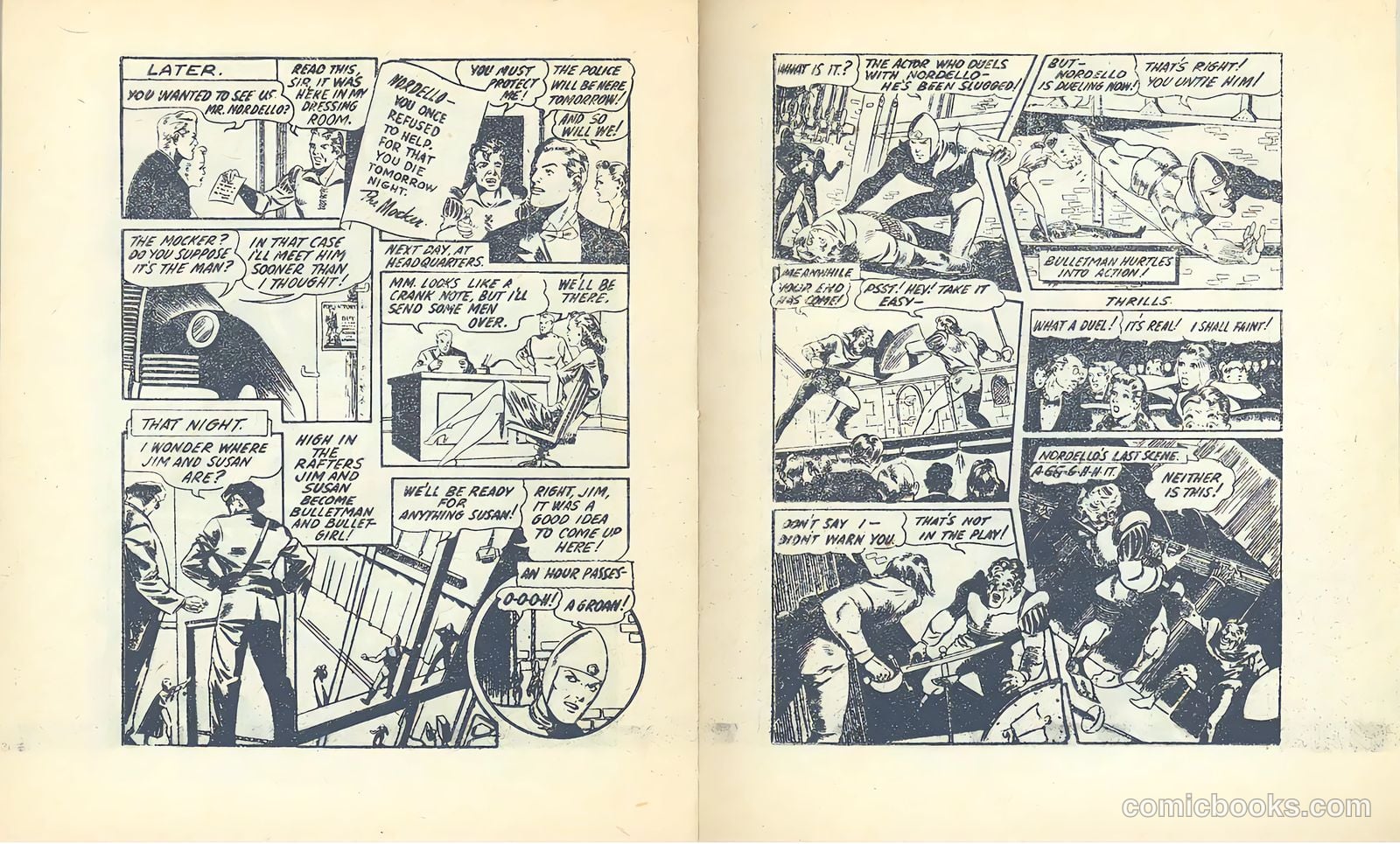 Bulletman [Mighty Midget Comic] #11 (1942) — page 14 of 18