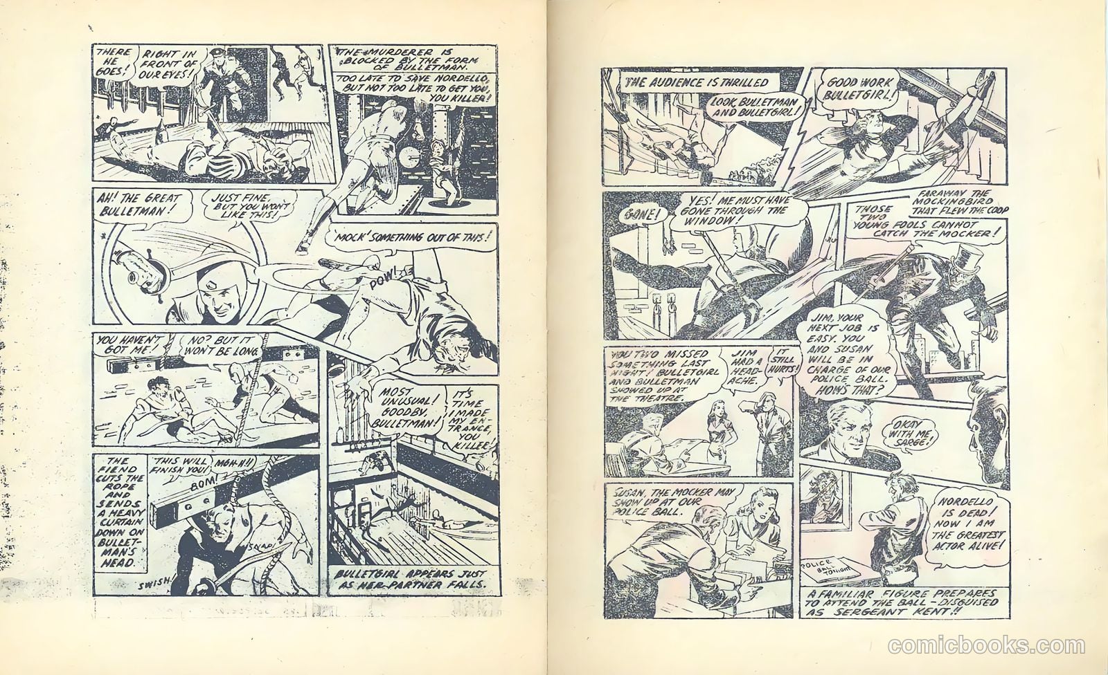 Bulletman [Mighty Midget Comic] #11 (1942) — page 15 of 18