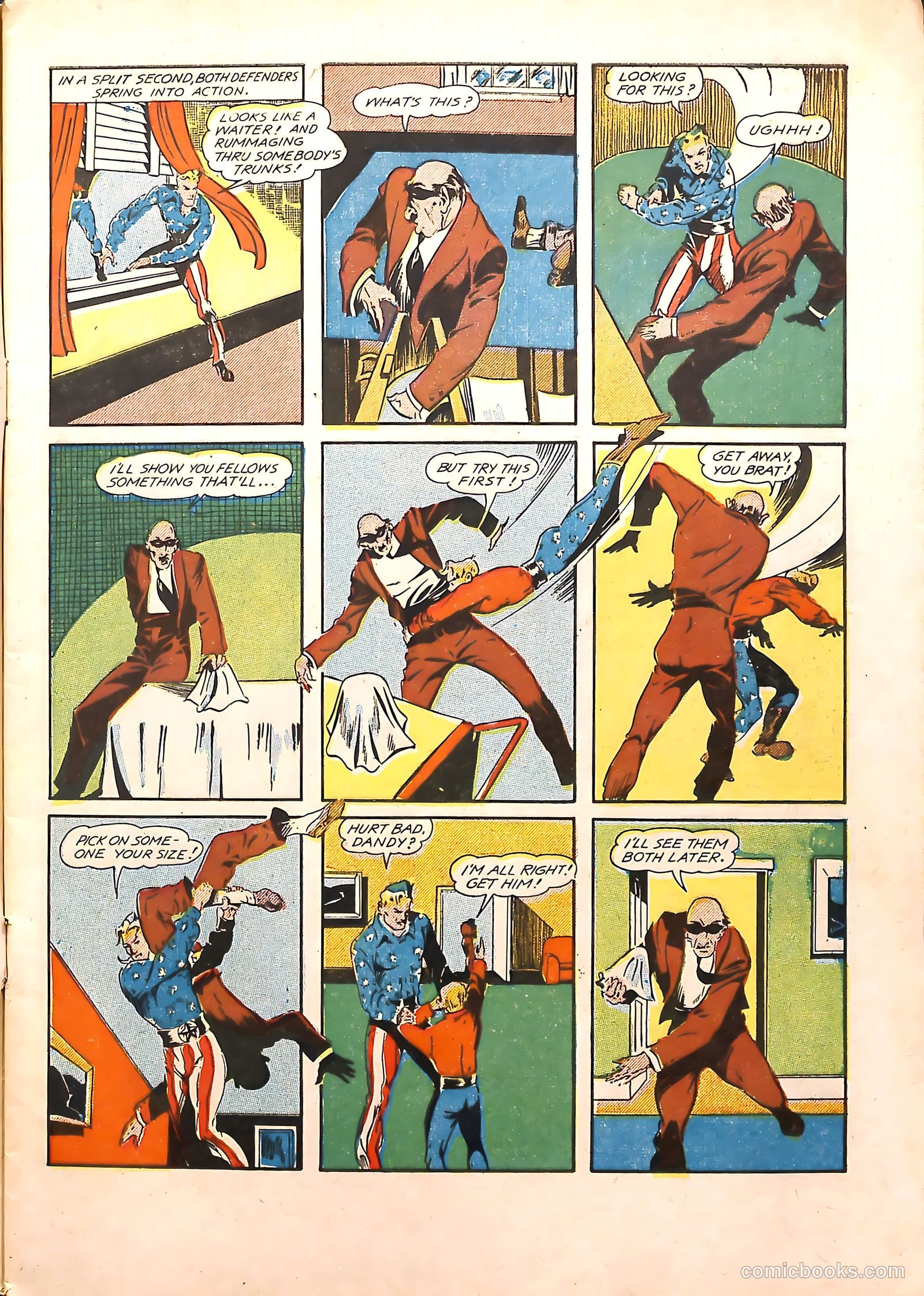 Bulls Eye Comics #11 (1944) — page 7 of 53