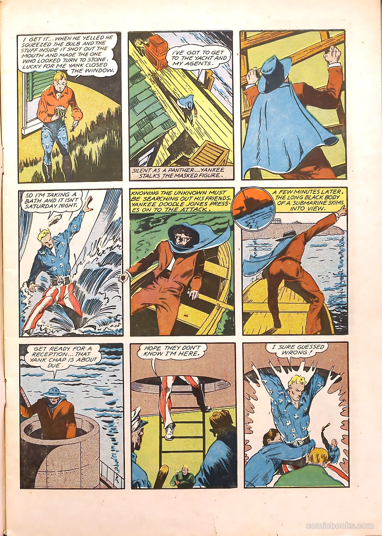 Bulls Eye Comics #11 (1944) — page 9 of 53