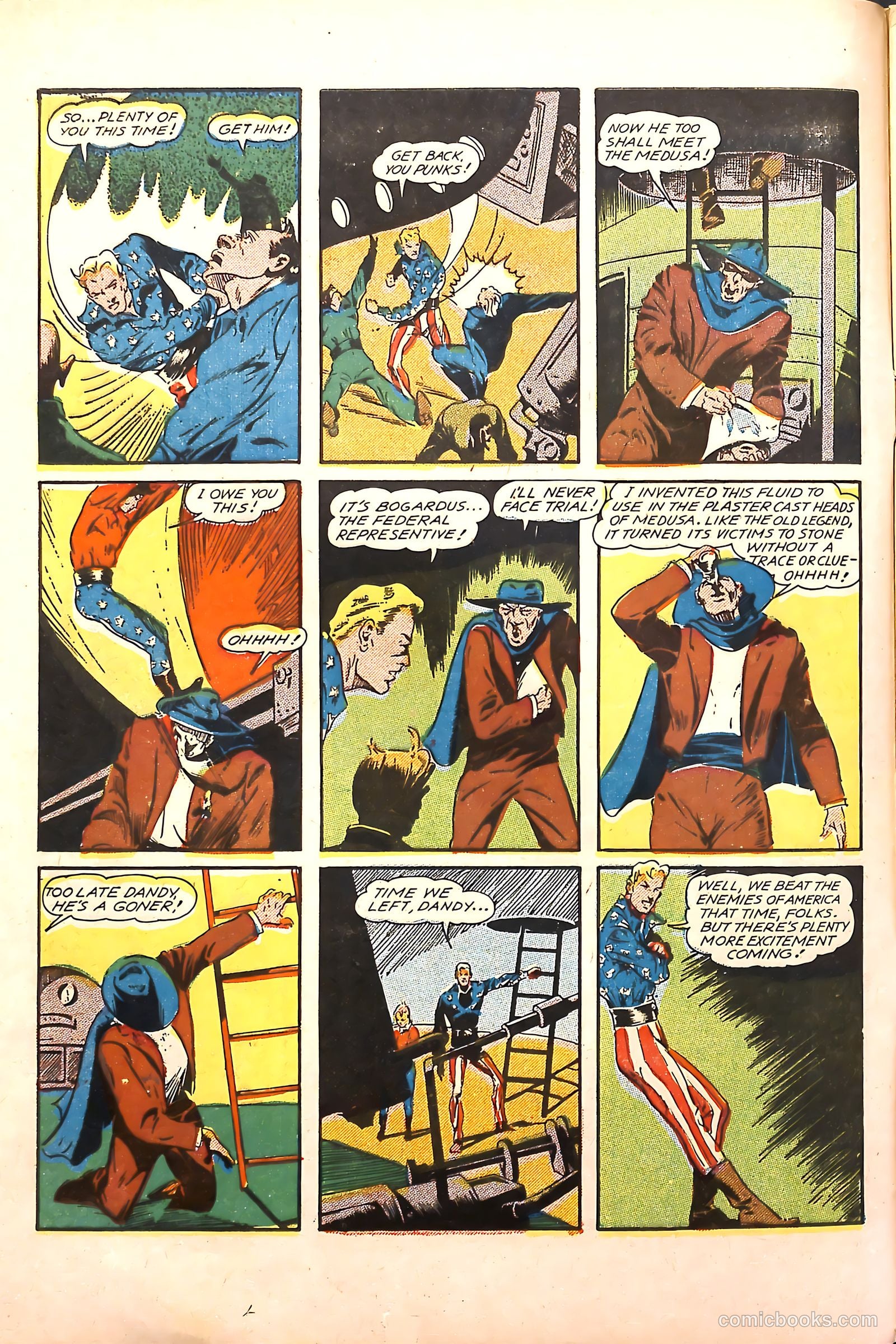 Bulls Eye Comics #11 (1944) — page 10 of 53