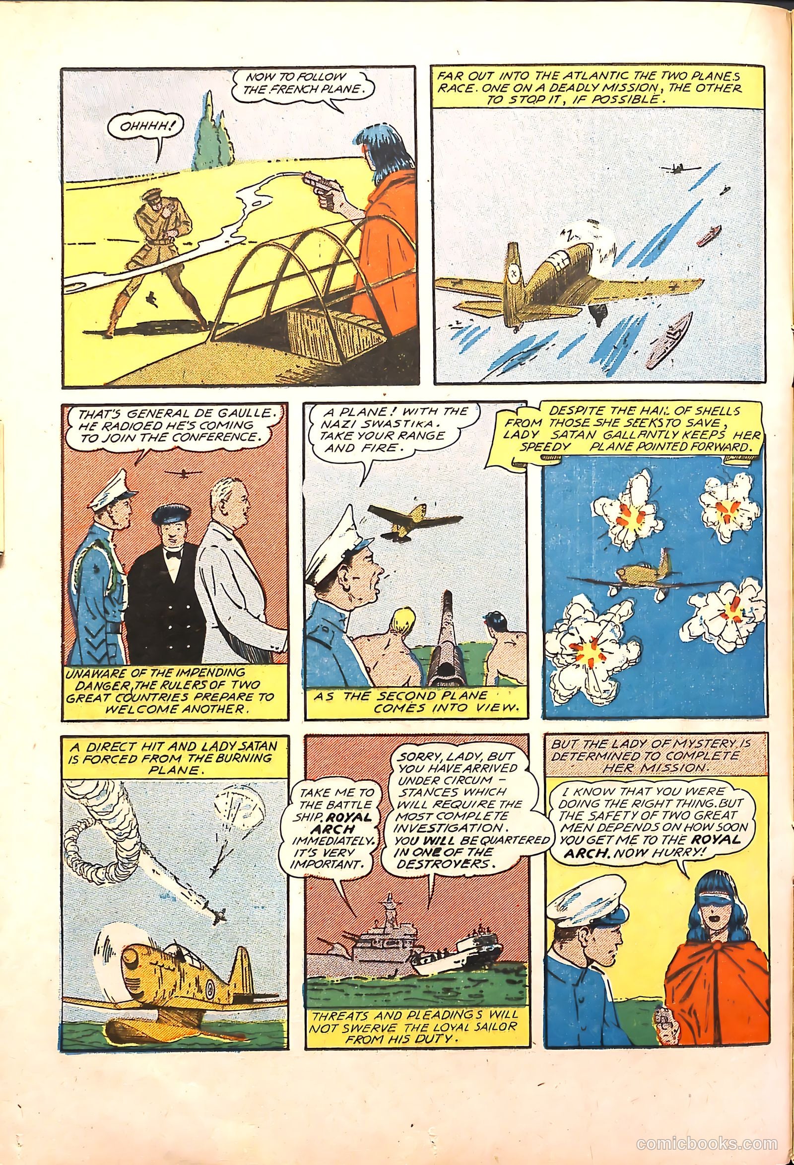 Bulls Eye Comics #11 (1944) — page 16 of 53