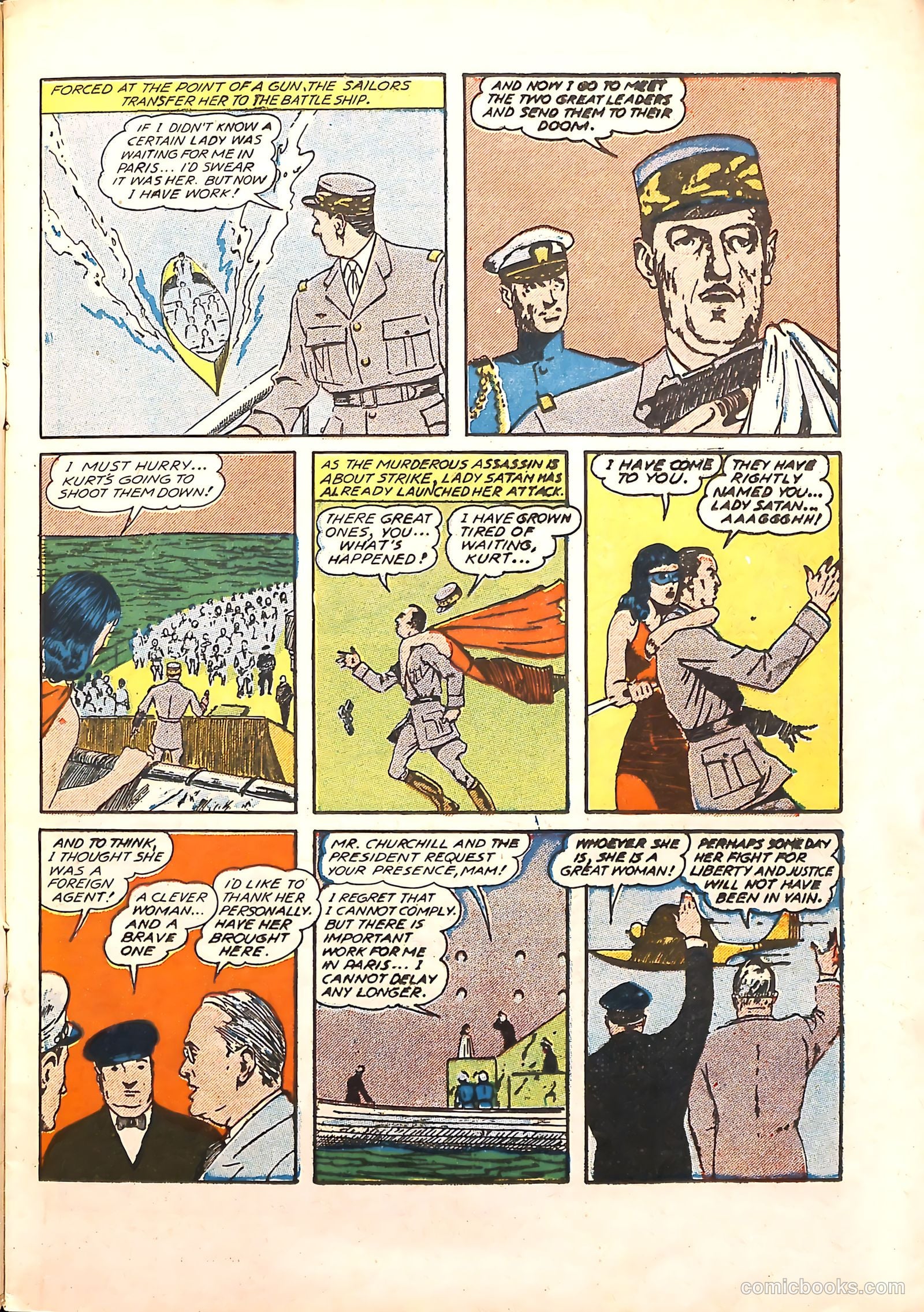 Bulls Eye Comics #11 (1944) — page 17 of 53