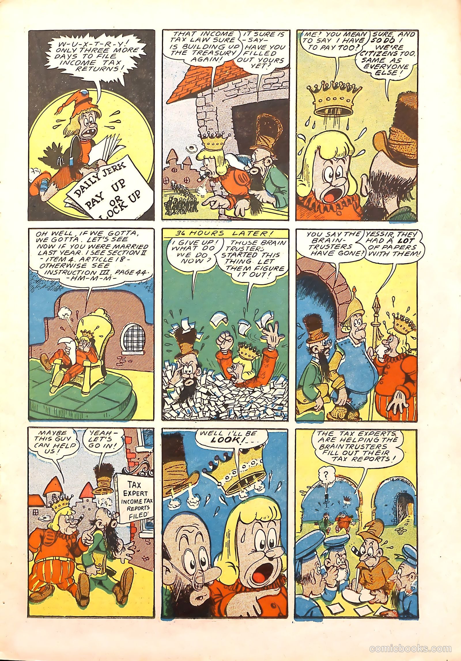 Bulls Eye Comics #11 (1944) — page 21 of 53