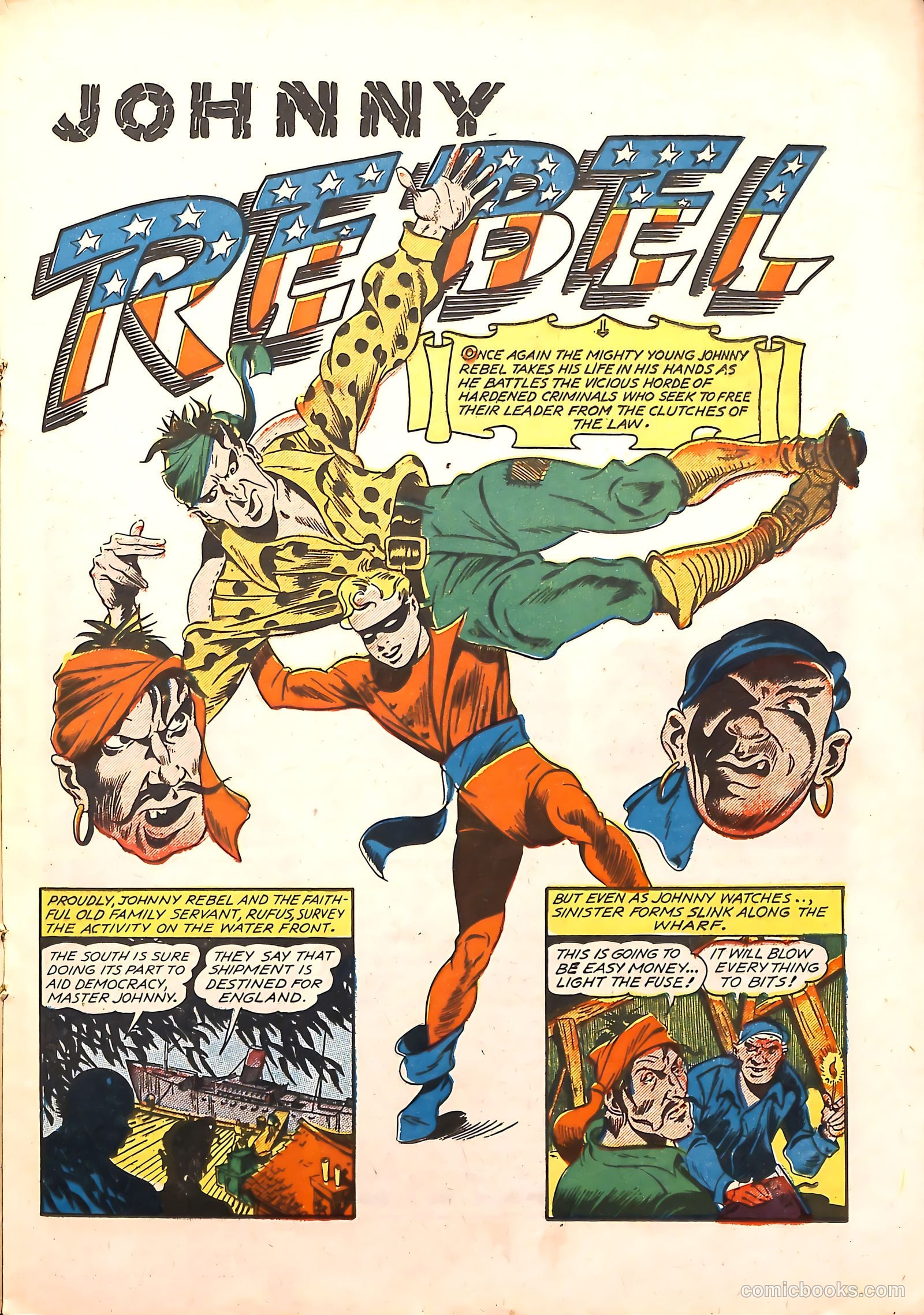 Bulls Eye Comics #11 (1944) — page 23 of 53