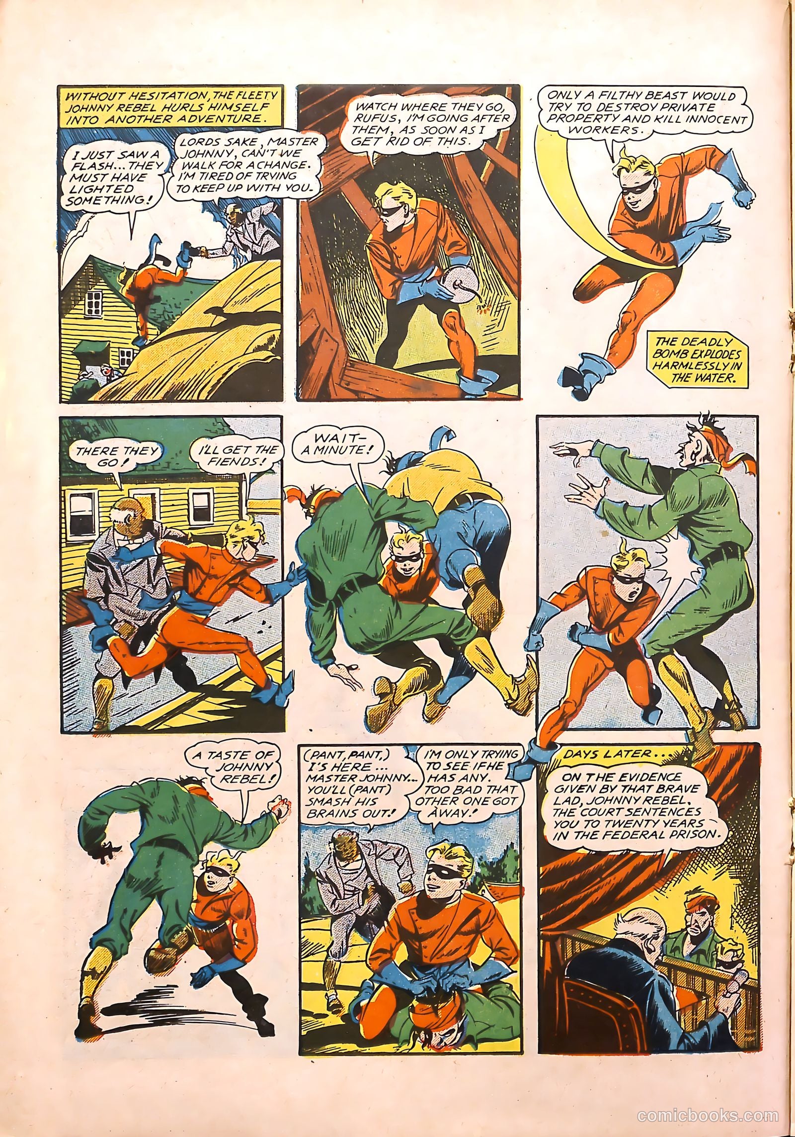 Bulls Eye Comics #11 (1944) — page 24 of 53