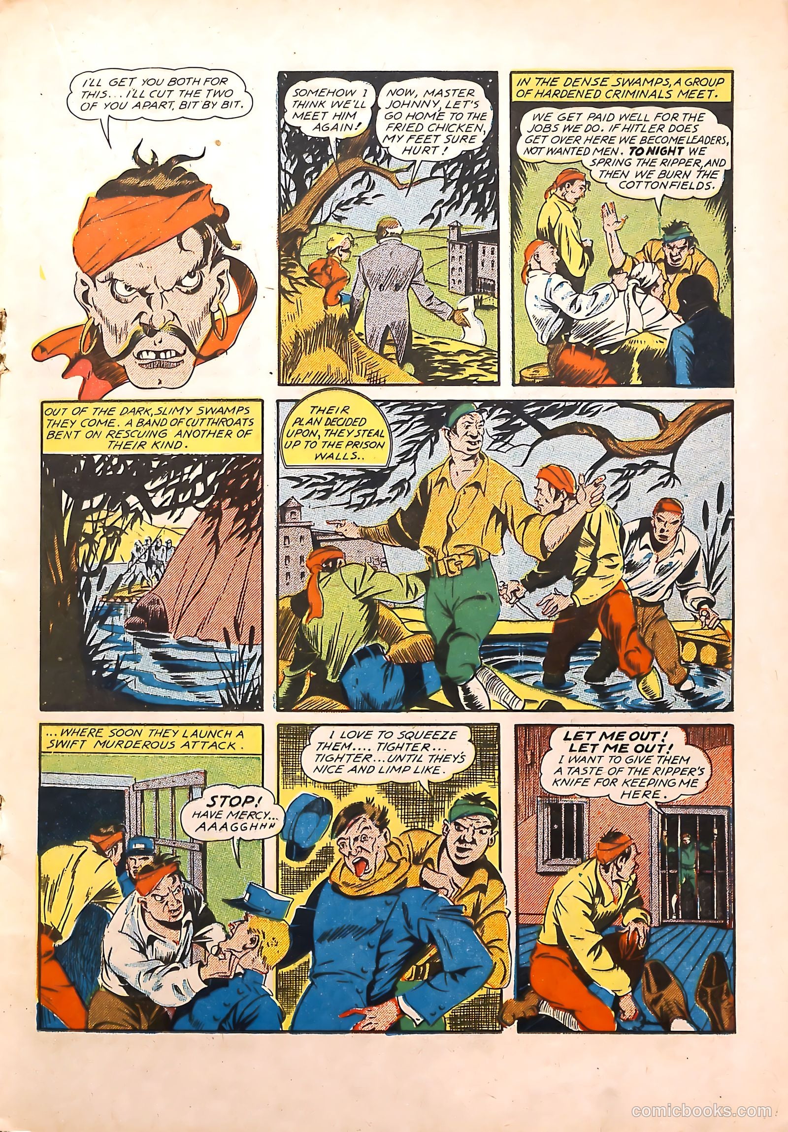 Bulls Eye Comics #11 (1944) — page 25 of 53