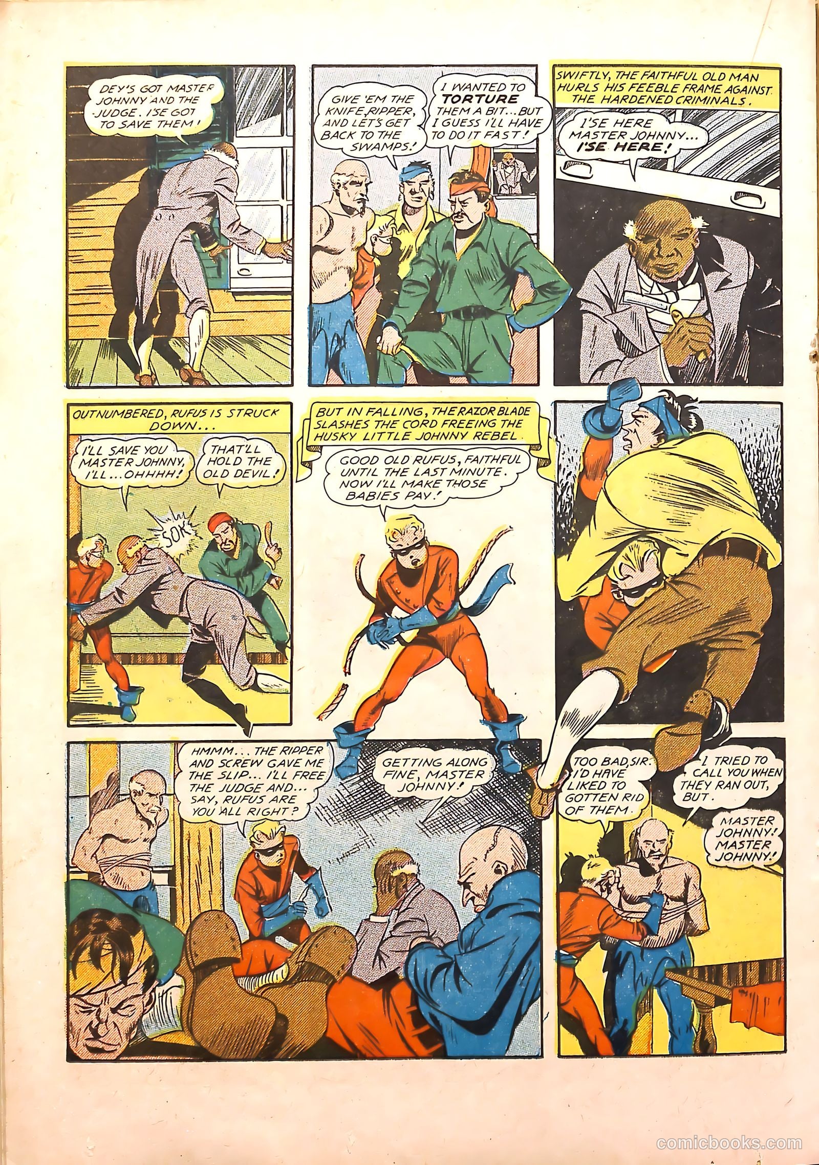 Bulls Eye Comics #11 (1944) — page 28 of 53