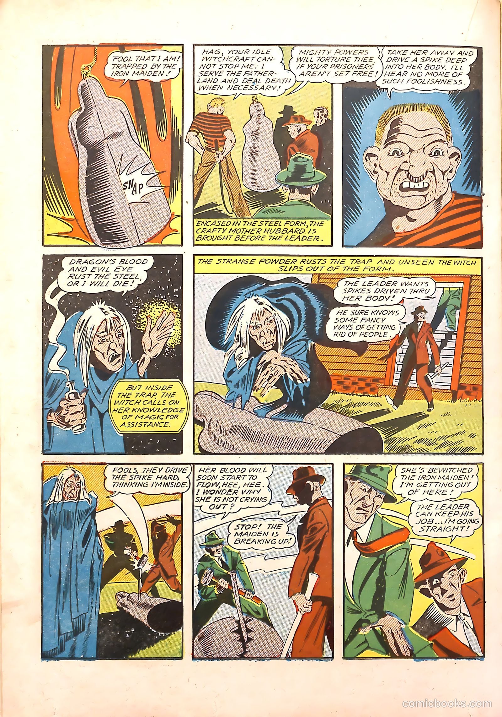 Bulls Eye Comics #11 (1944) — page 32 of 53