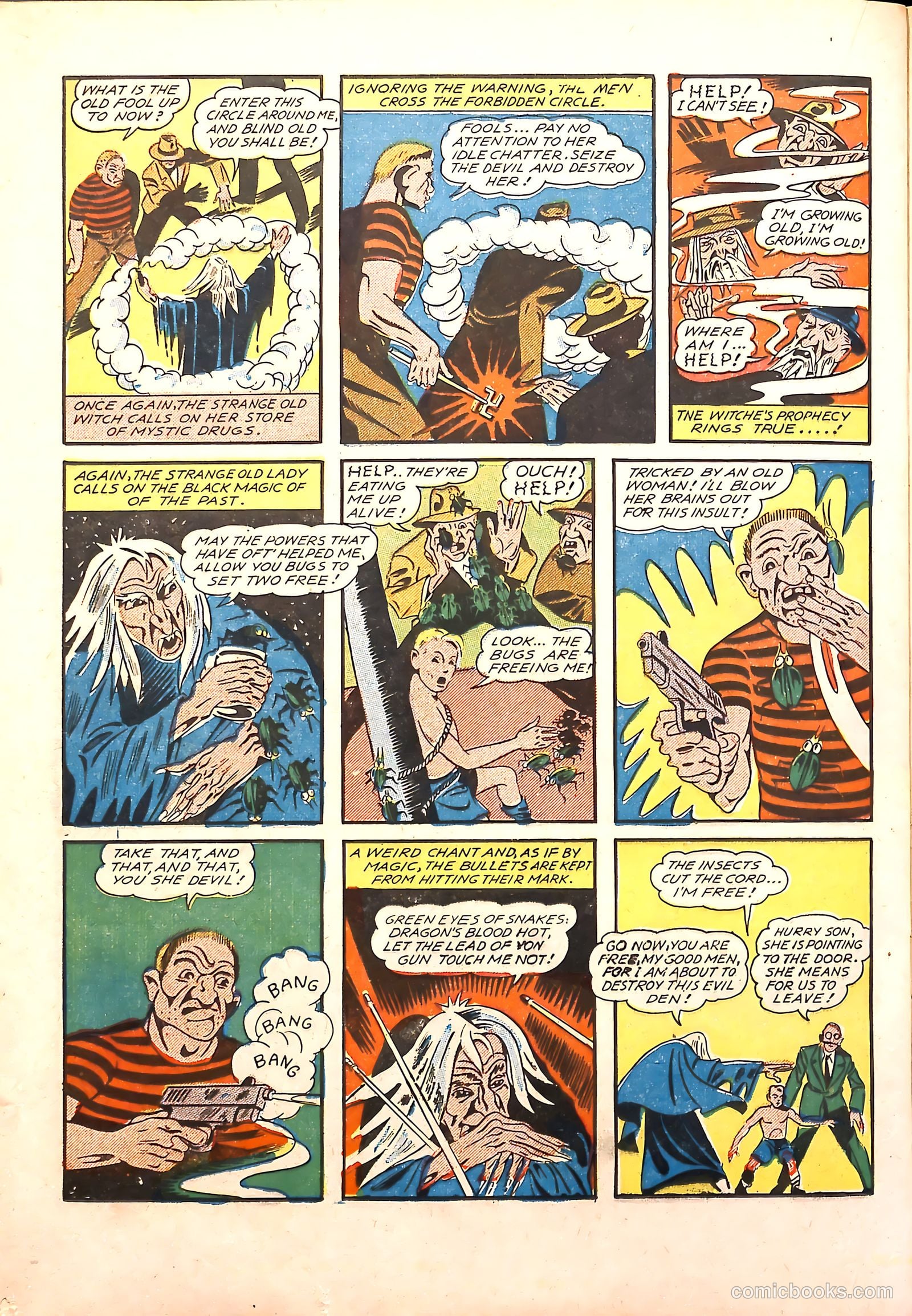 Bulls Eye Comics #11 (1944) — page 34 of 53