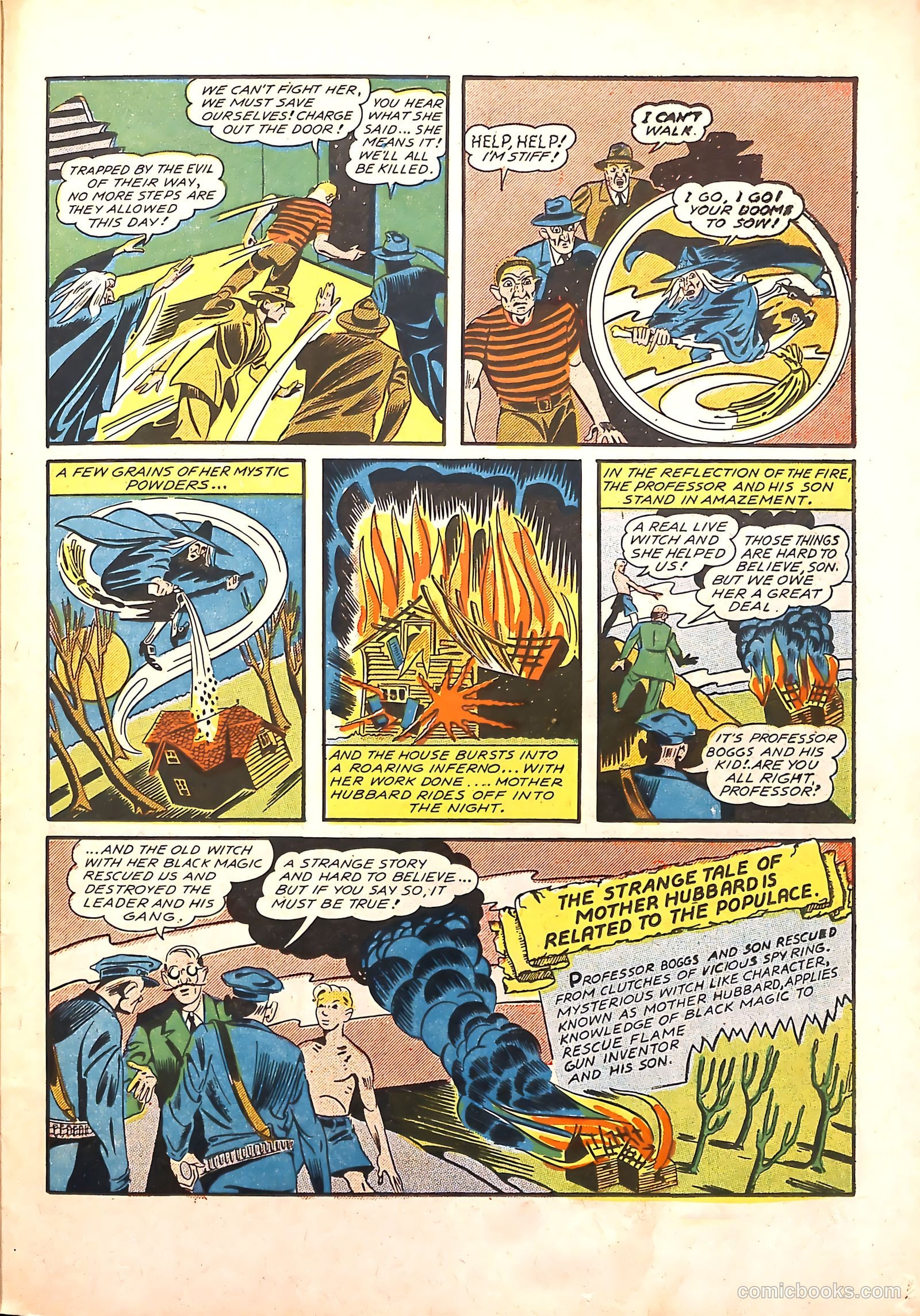 Bulls Eye Comics #11 (1944) — page 35 of 53