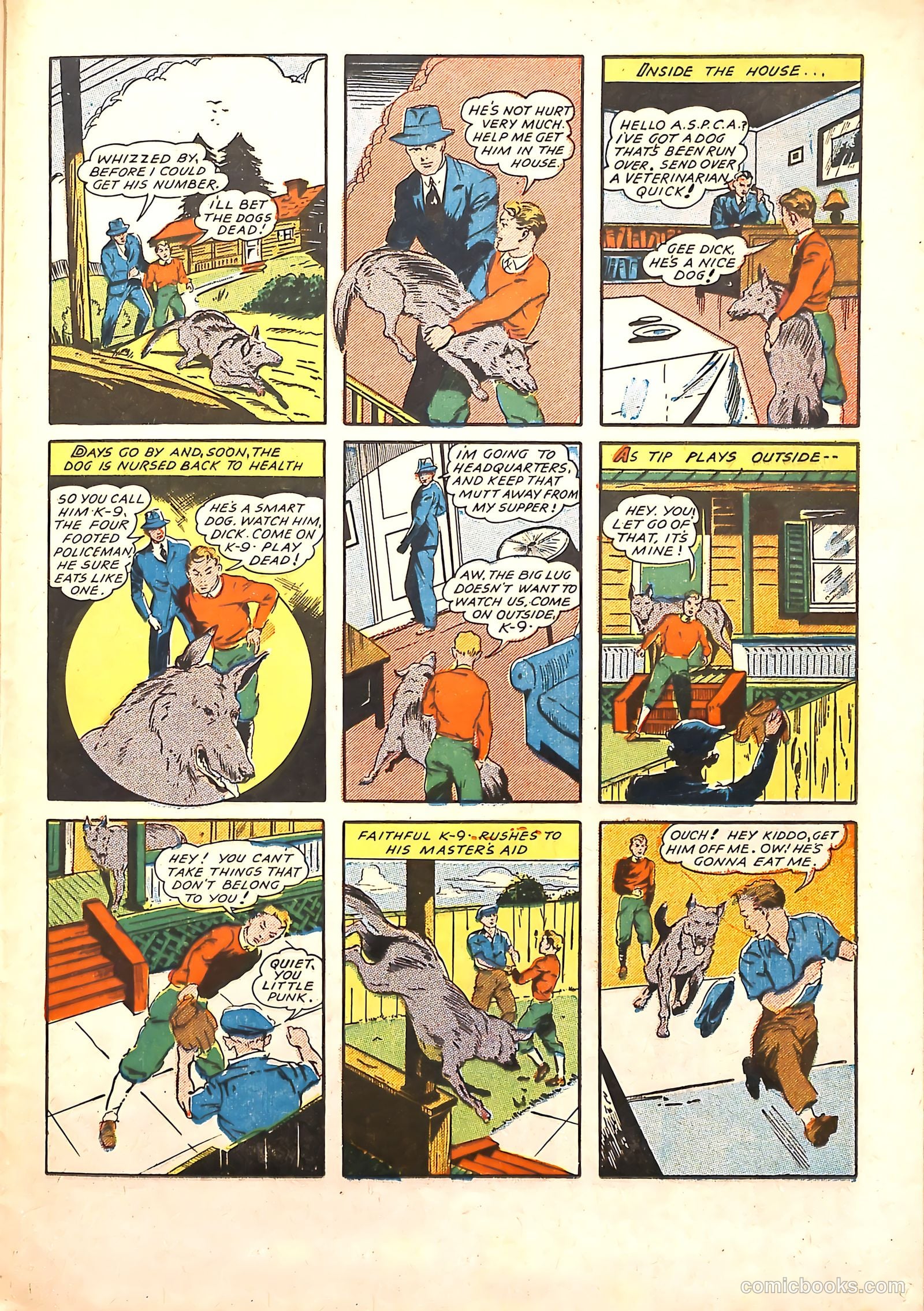 Bulls Eye Comics #11 (1944) — page 37 of 53